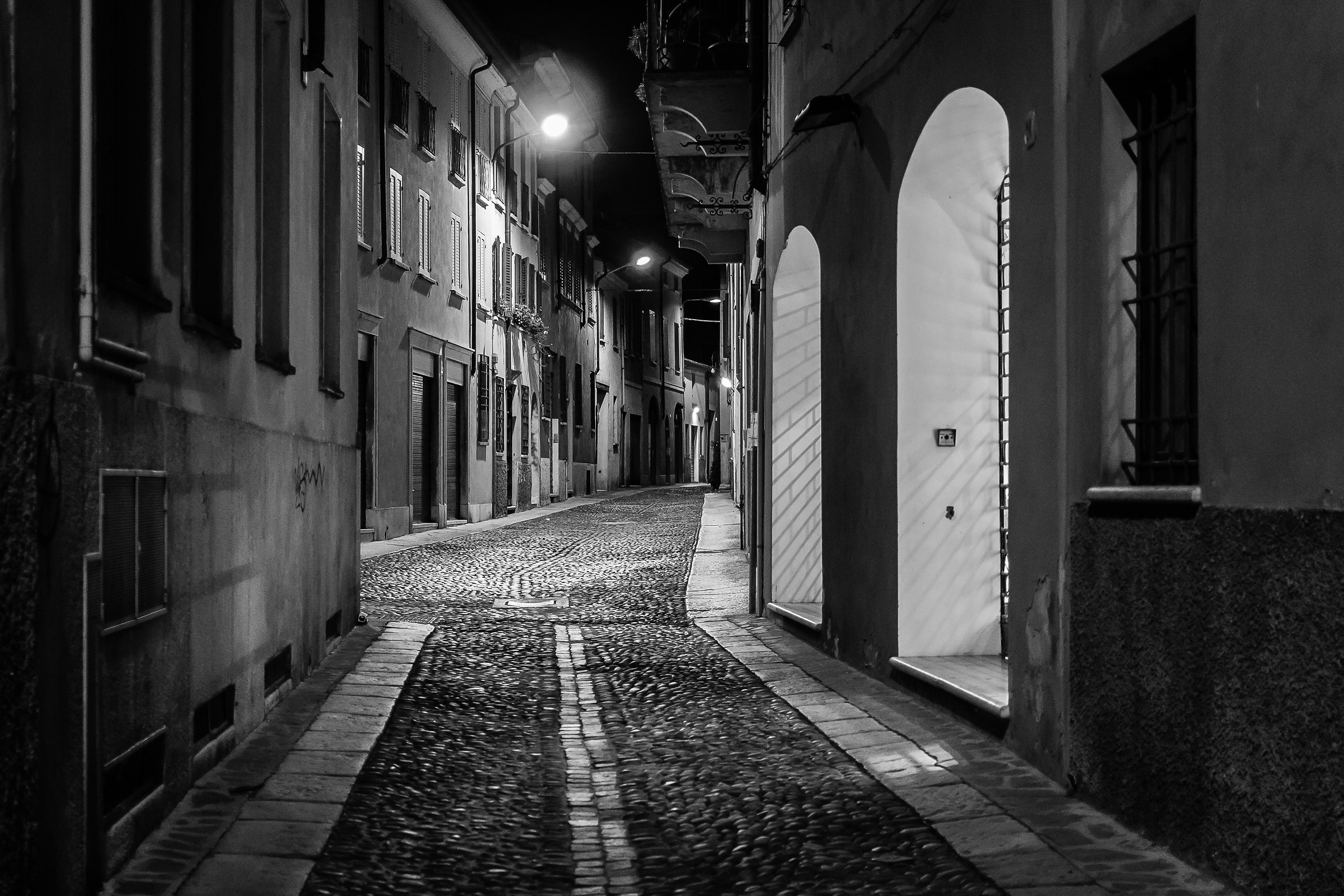 Vicoli bui di Mantova centro