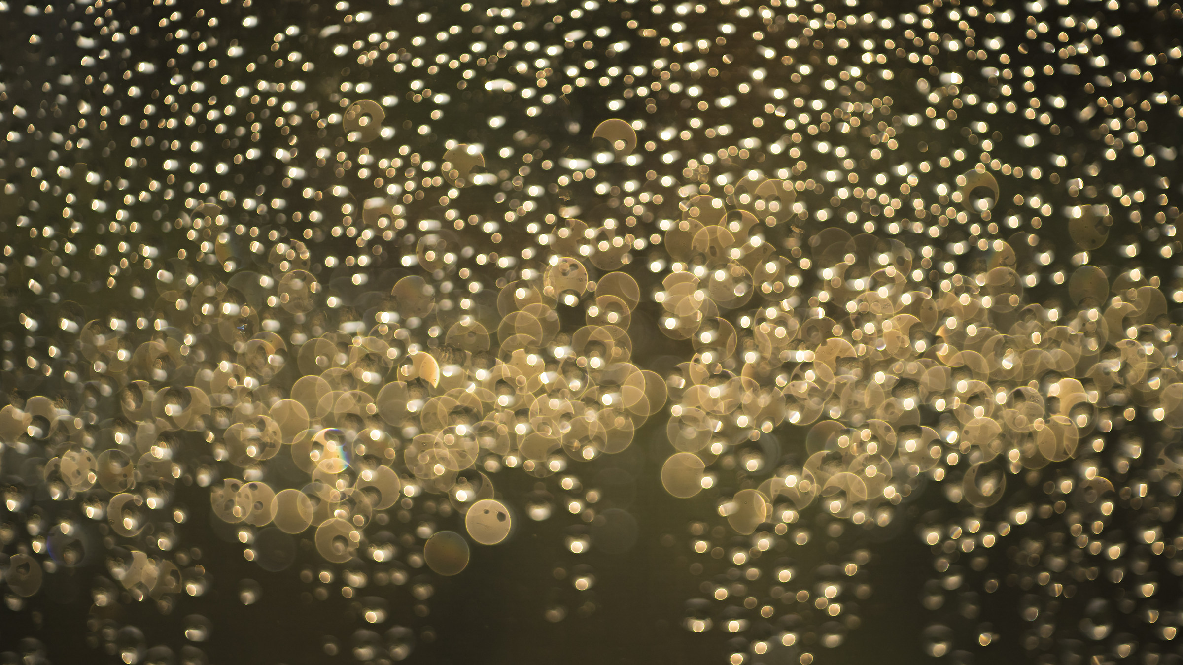 Bokeh gold
