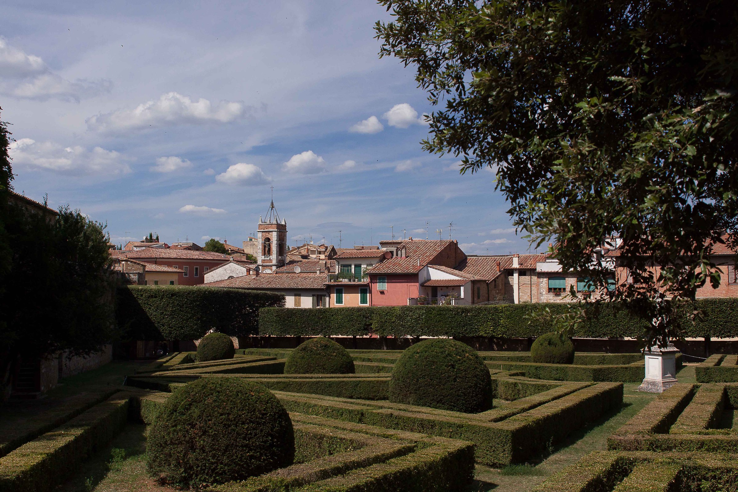 the gardens of San Quirico