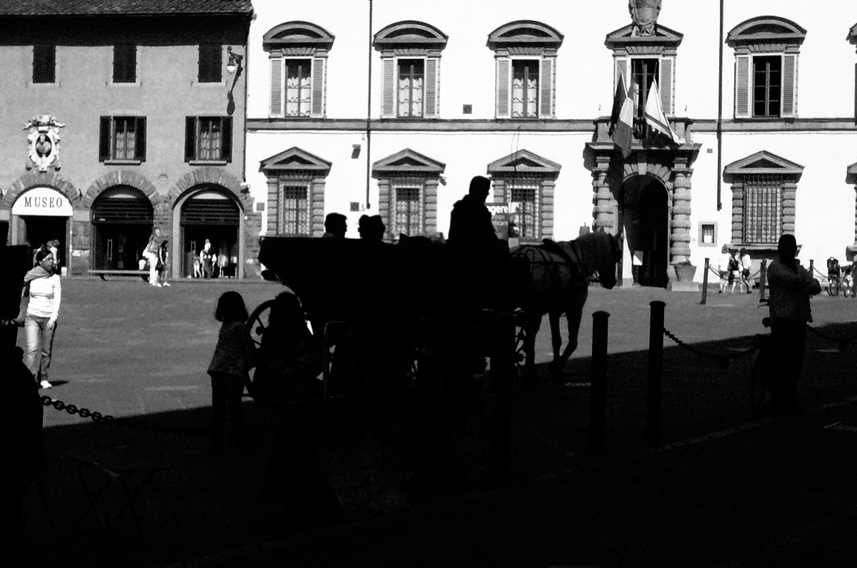 Carrozzella a Firenze
