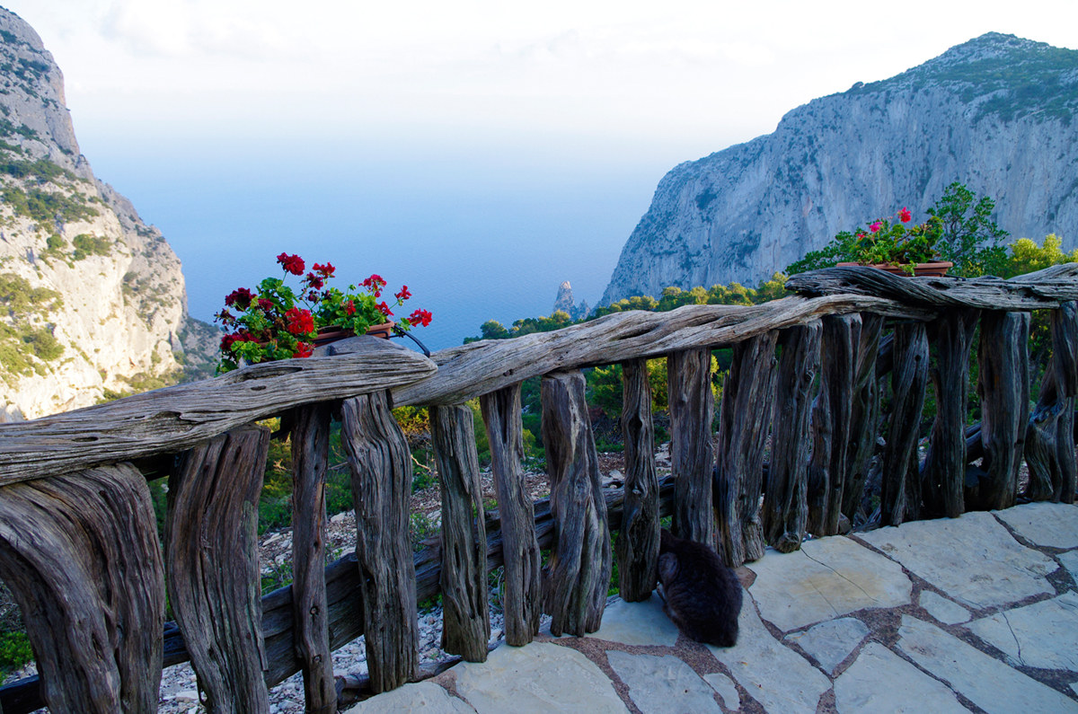 Balcony with sea view