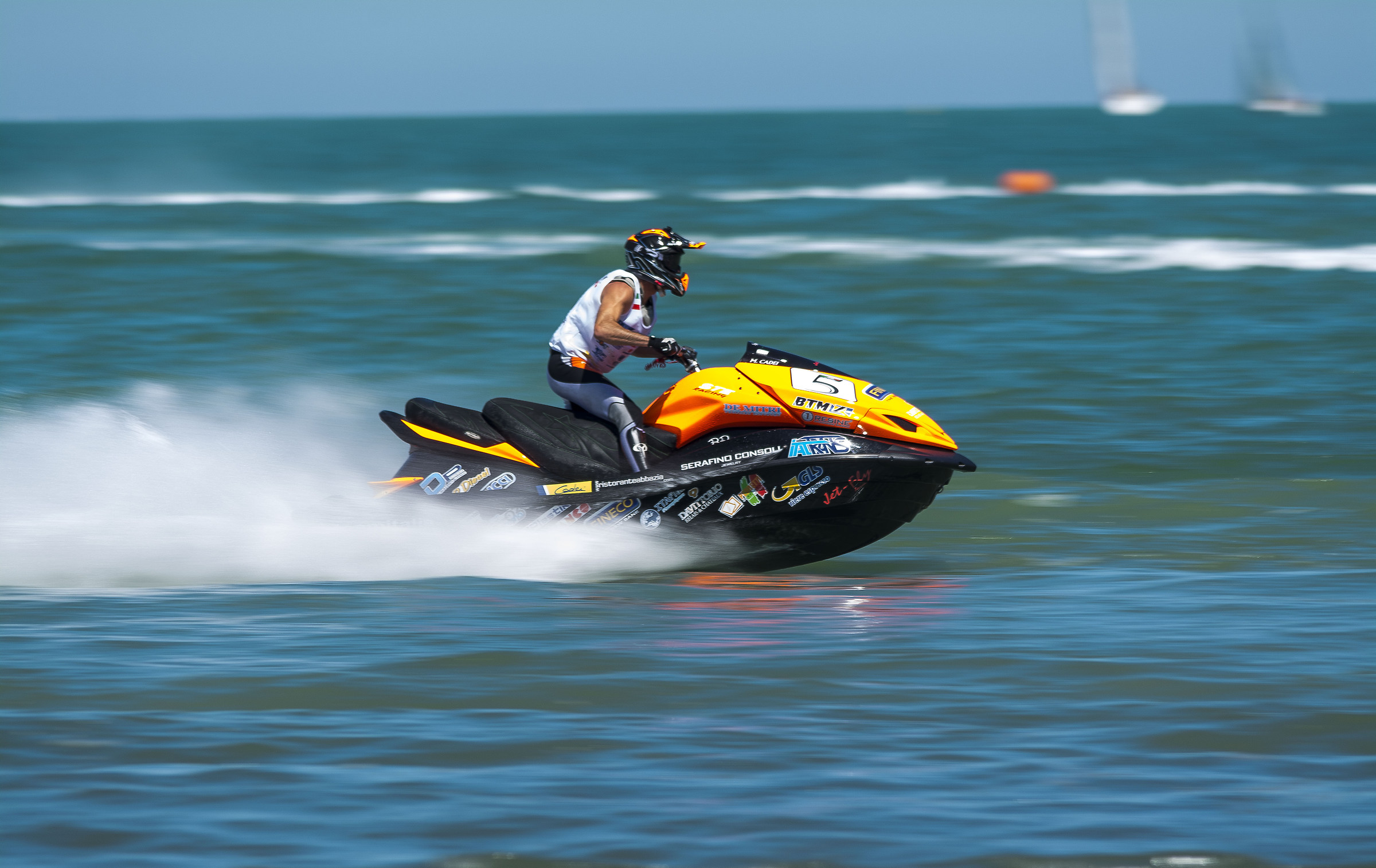 Italian championship jet skis Ancona