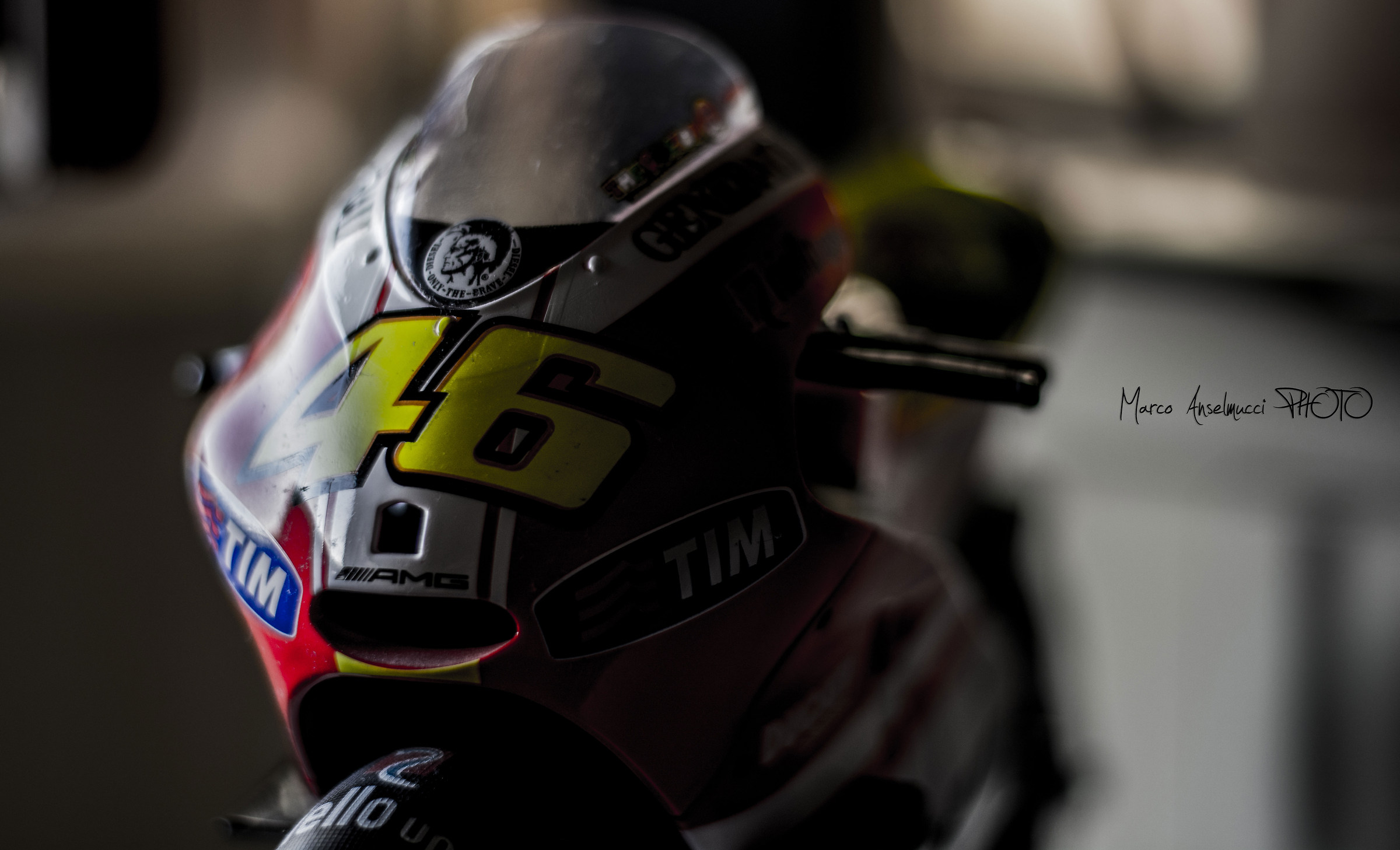 La vecchia ducati del mio idolo Dott. Rossi 46