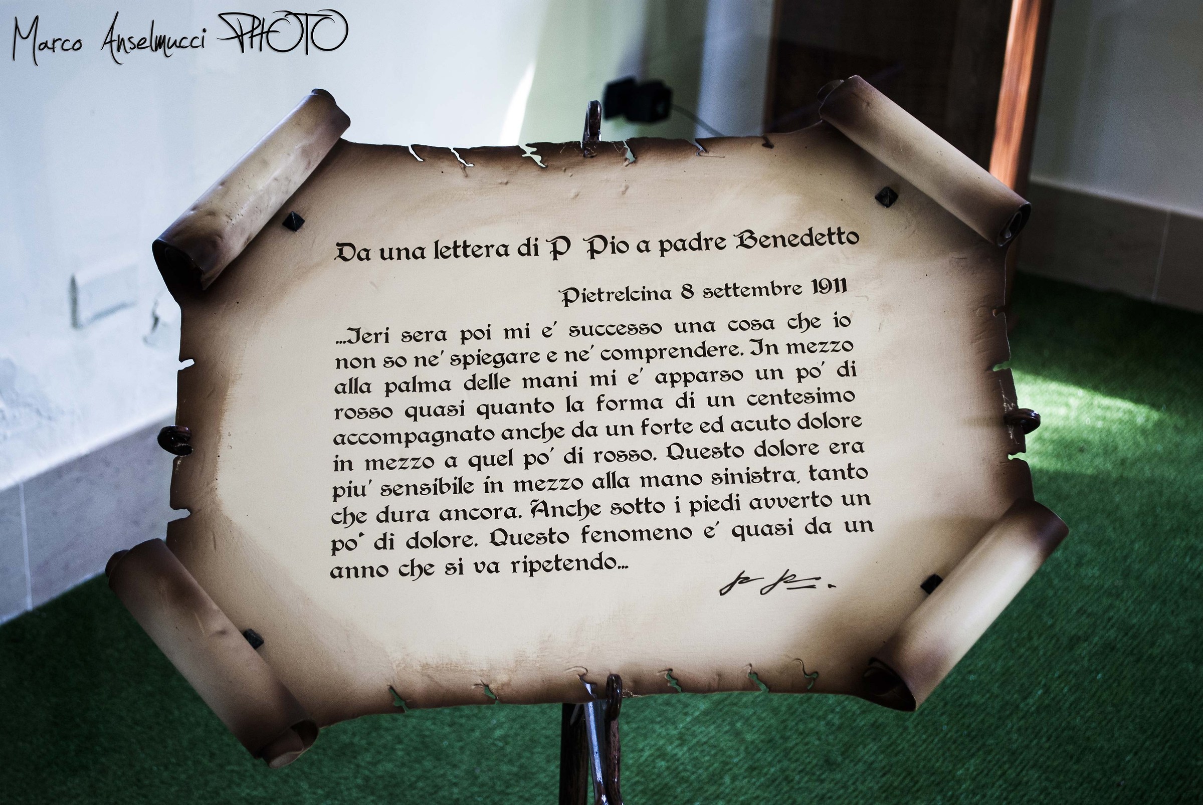 Lettera di Padre Pio