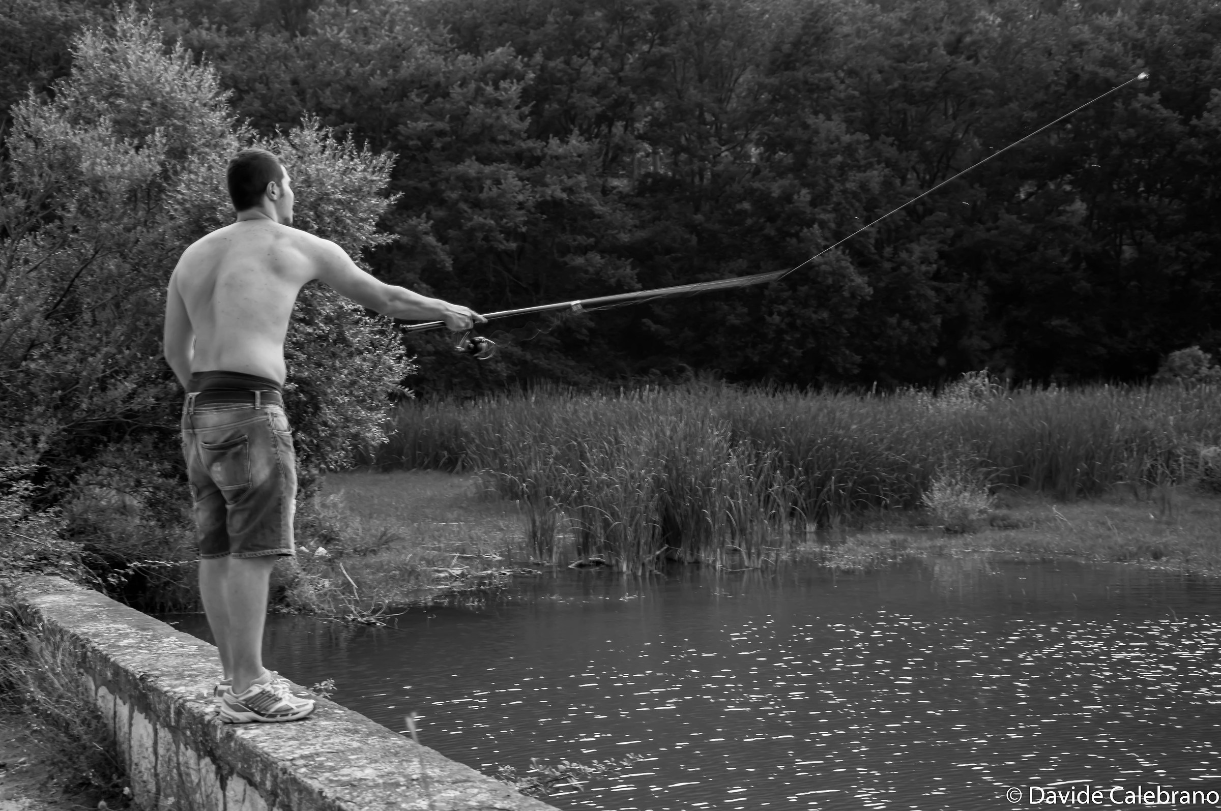 Stolen moments at a fisherman