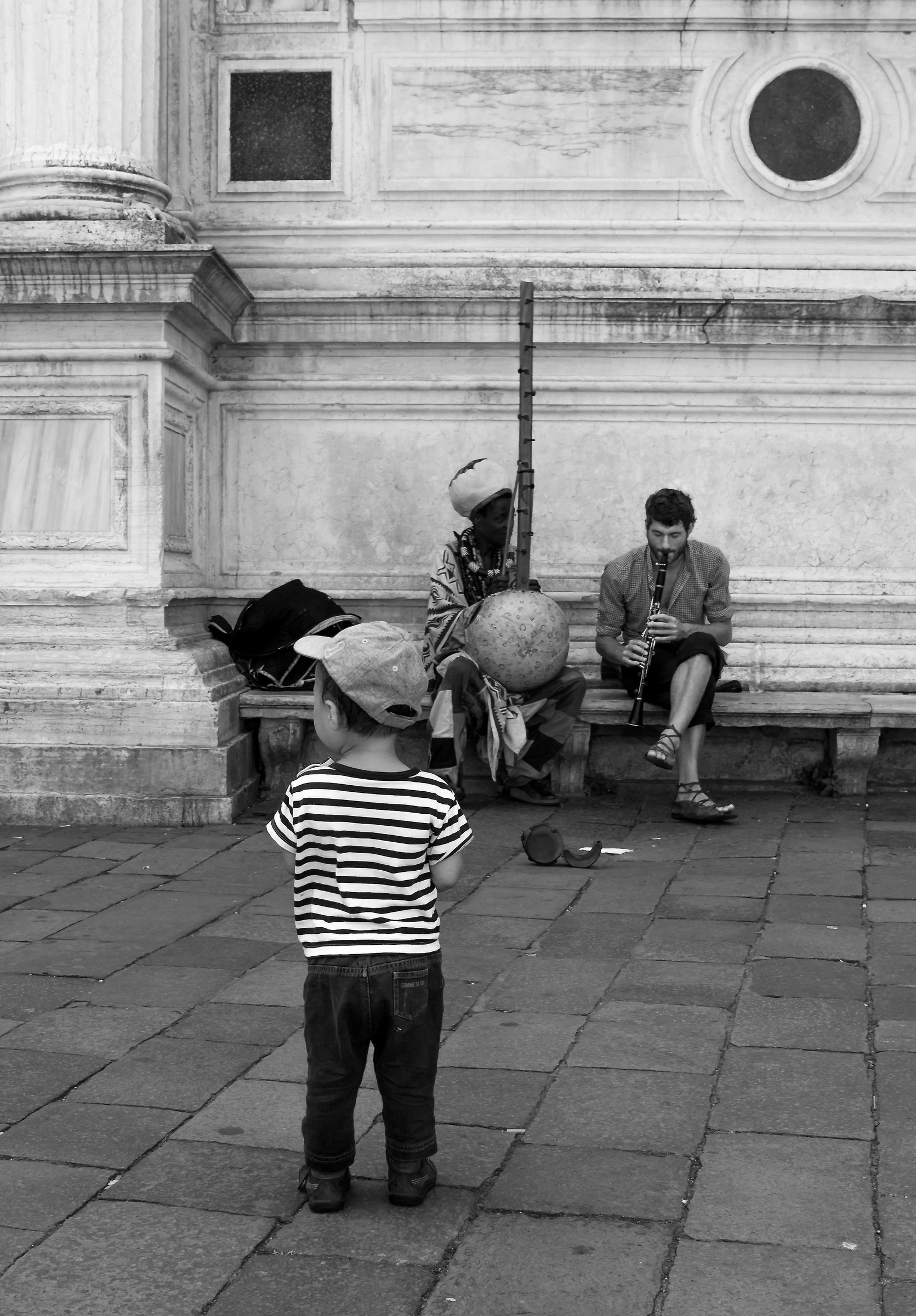 Il piccolo direttore d'orchestra.