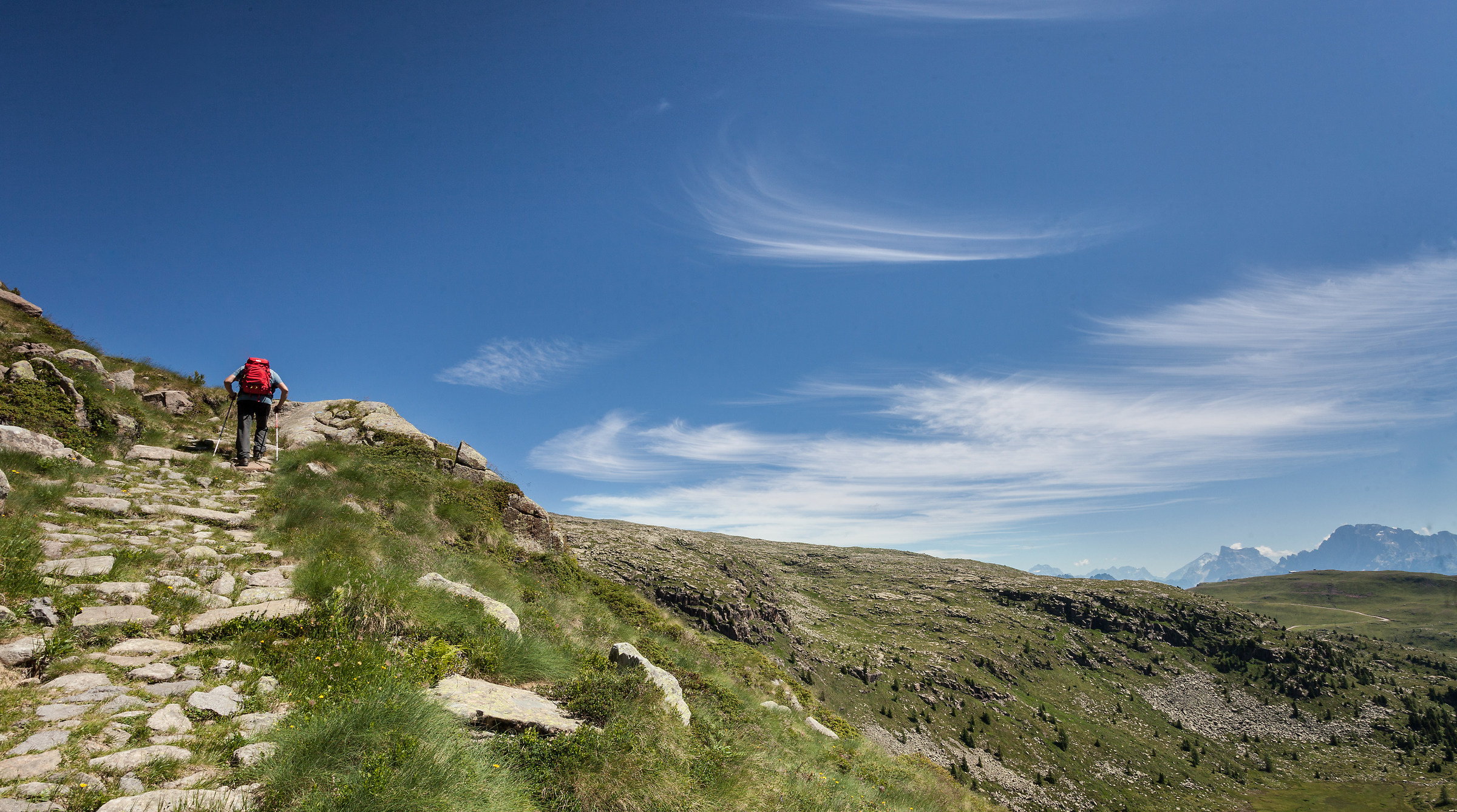 Antica strada romana? No! Strada di montagna