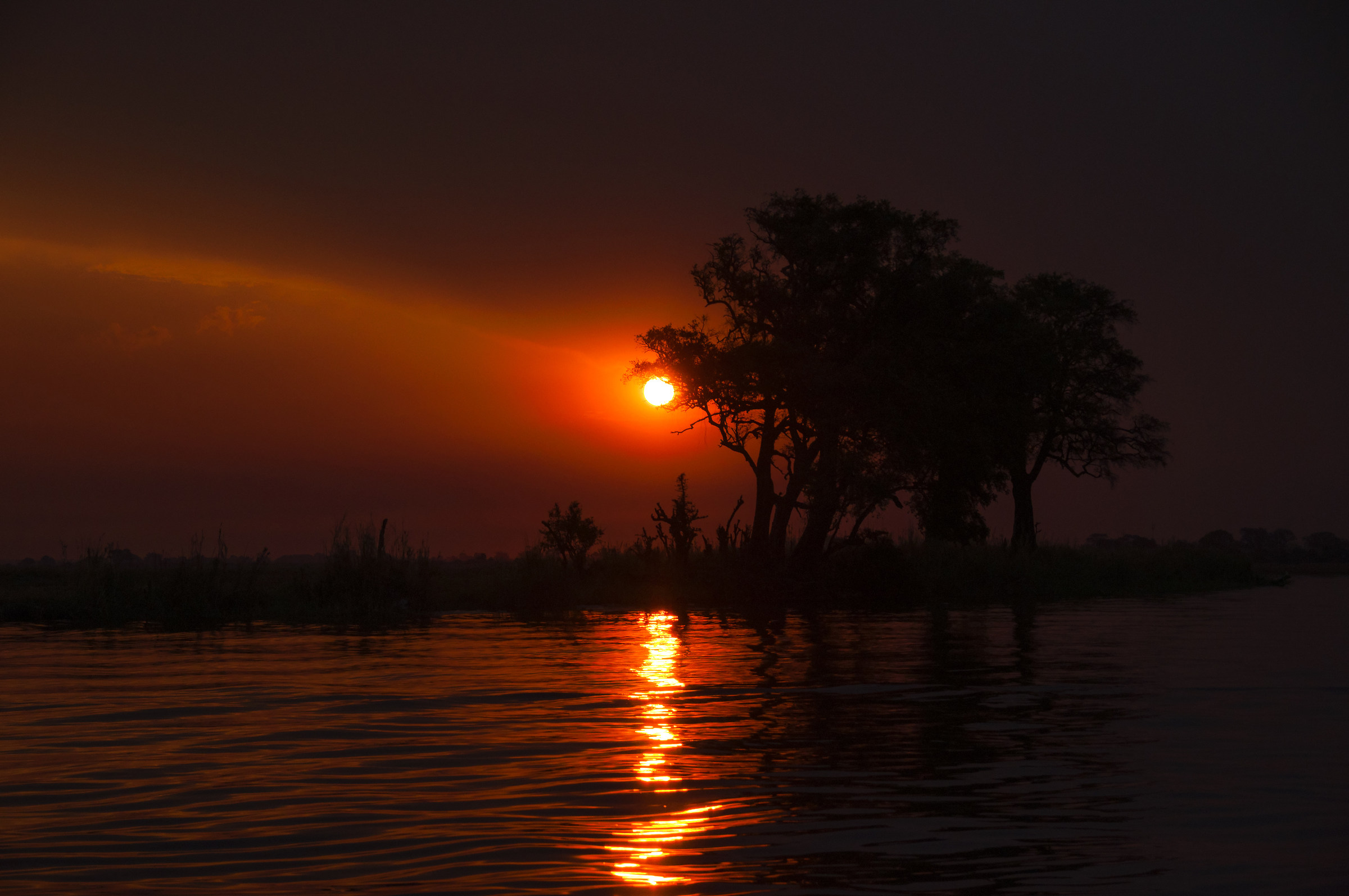 Sunset on the Chobe River