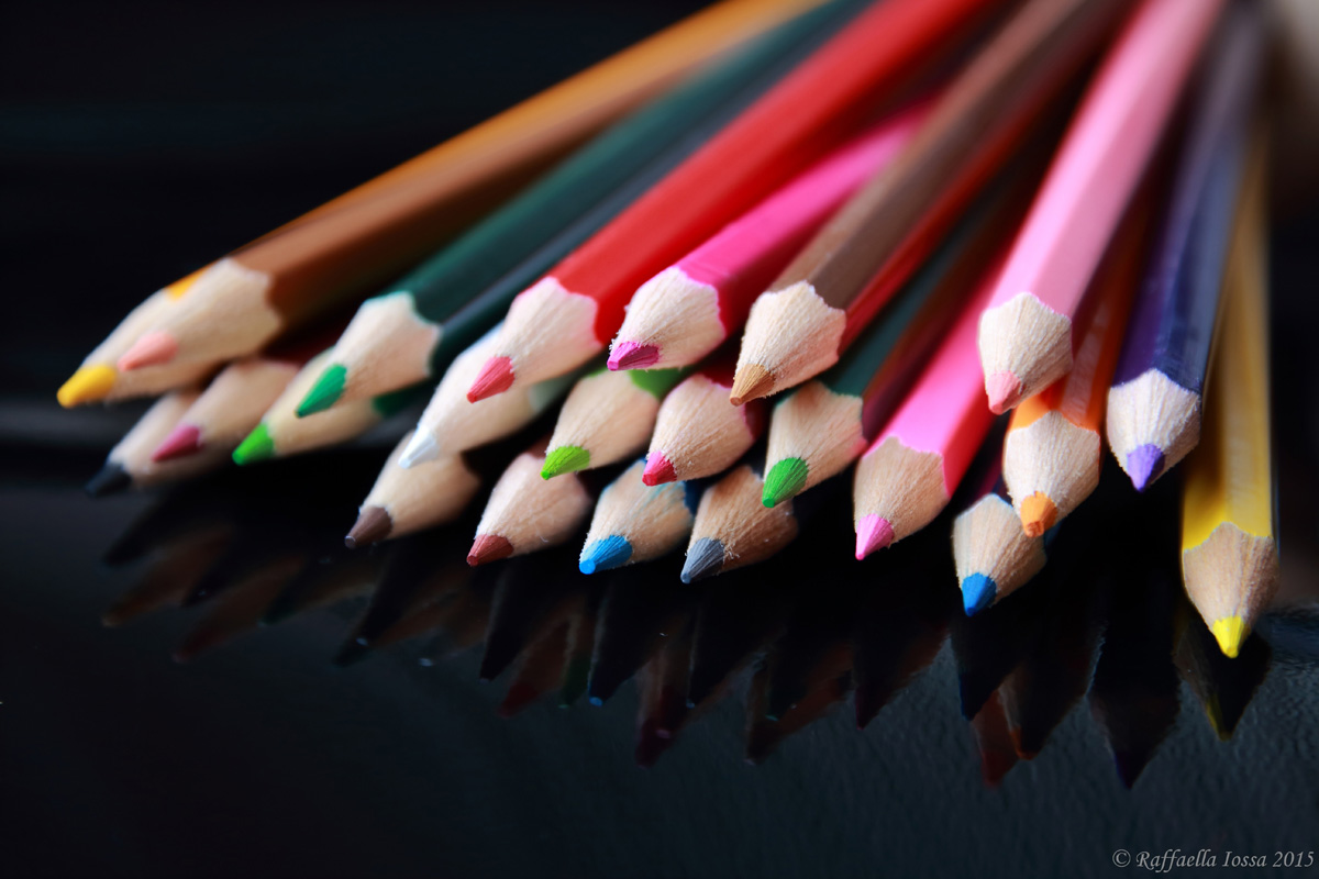 colored pencils