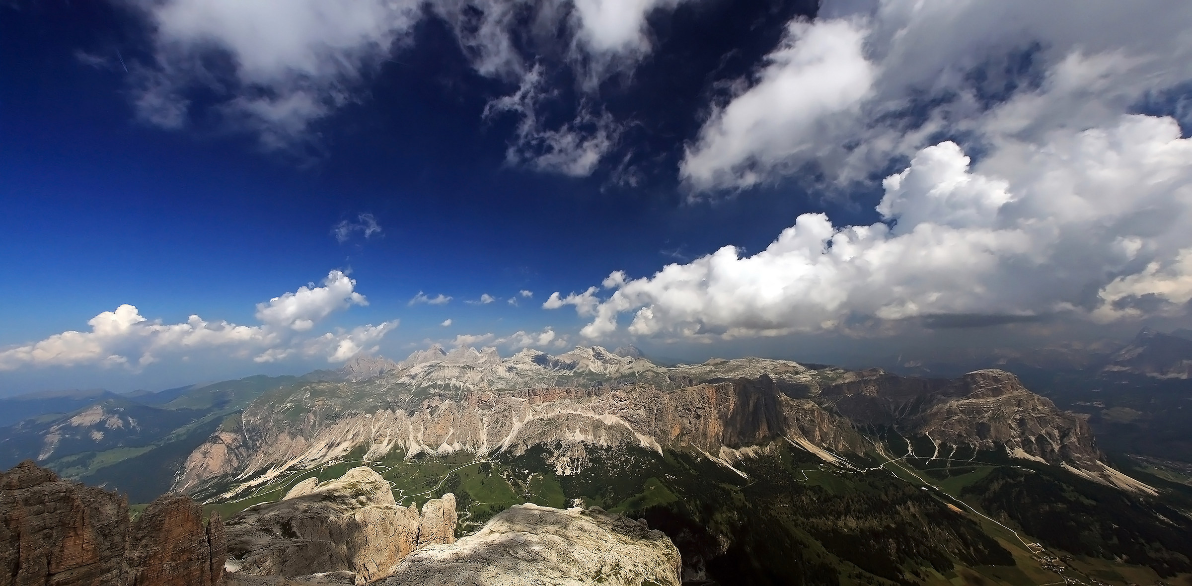 Panoramica dal Pisciadù