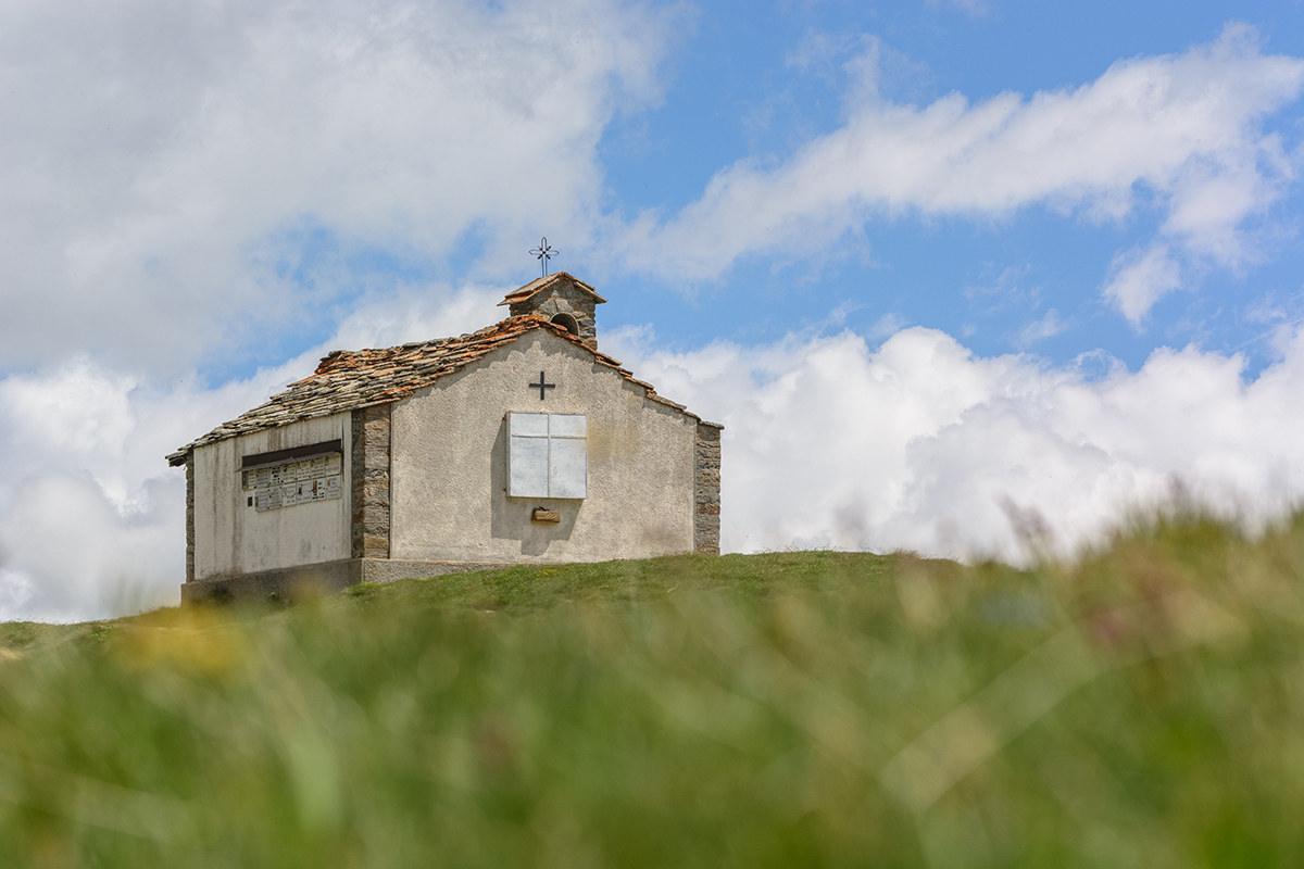 The lonely mountain church