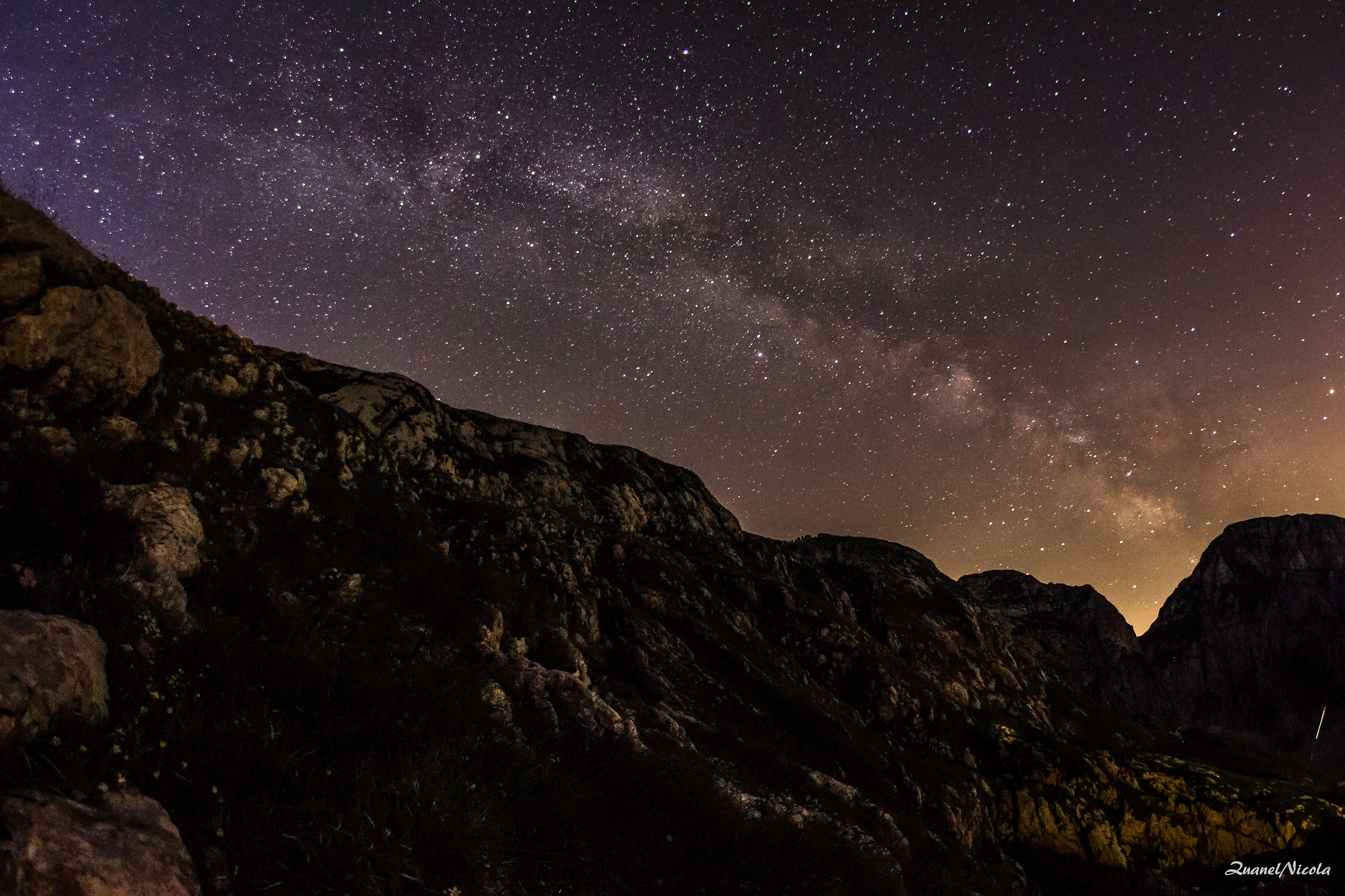 Milkyway dal rifugio Semenza...