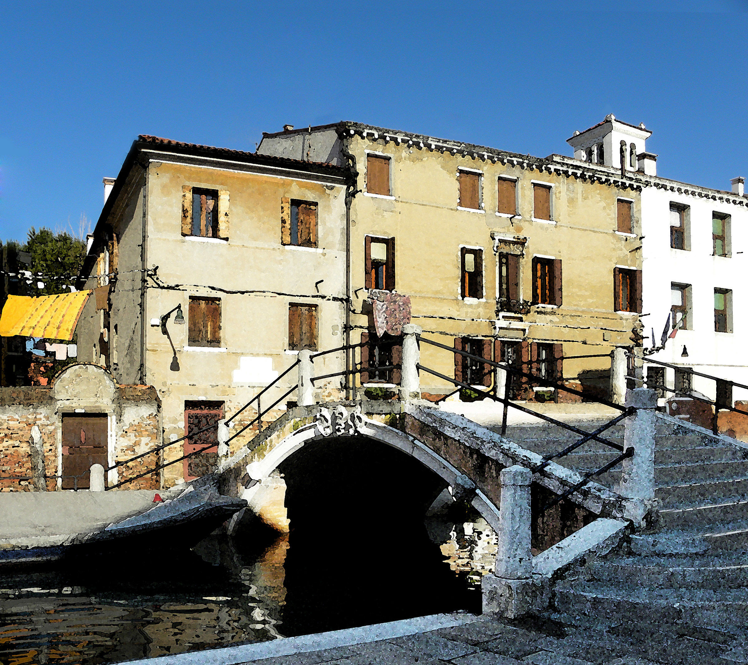 Rio dei Mendicoli pittorico