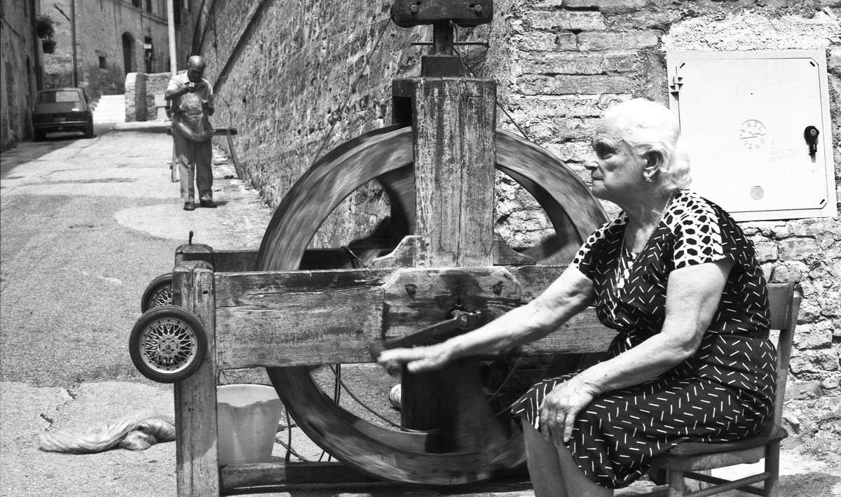 Bevagna: il vecchio cordaio