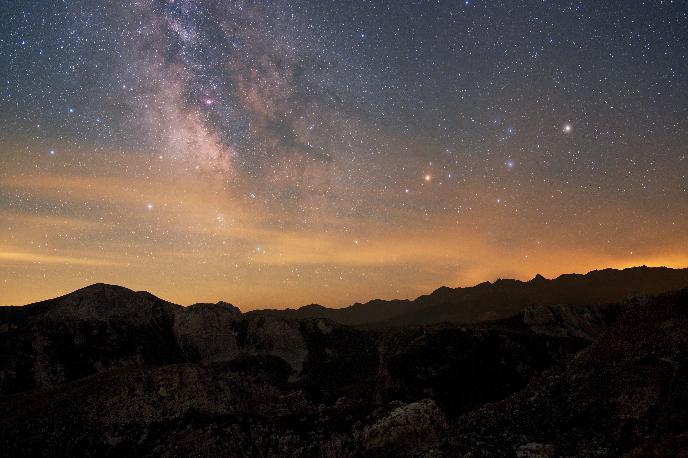 Milky Way from colle fauniera (Cn)