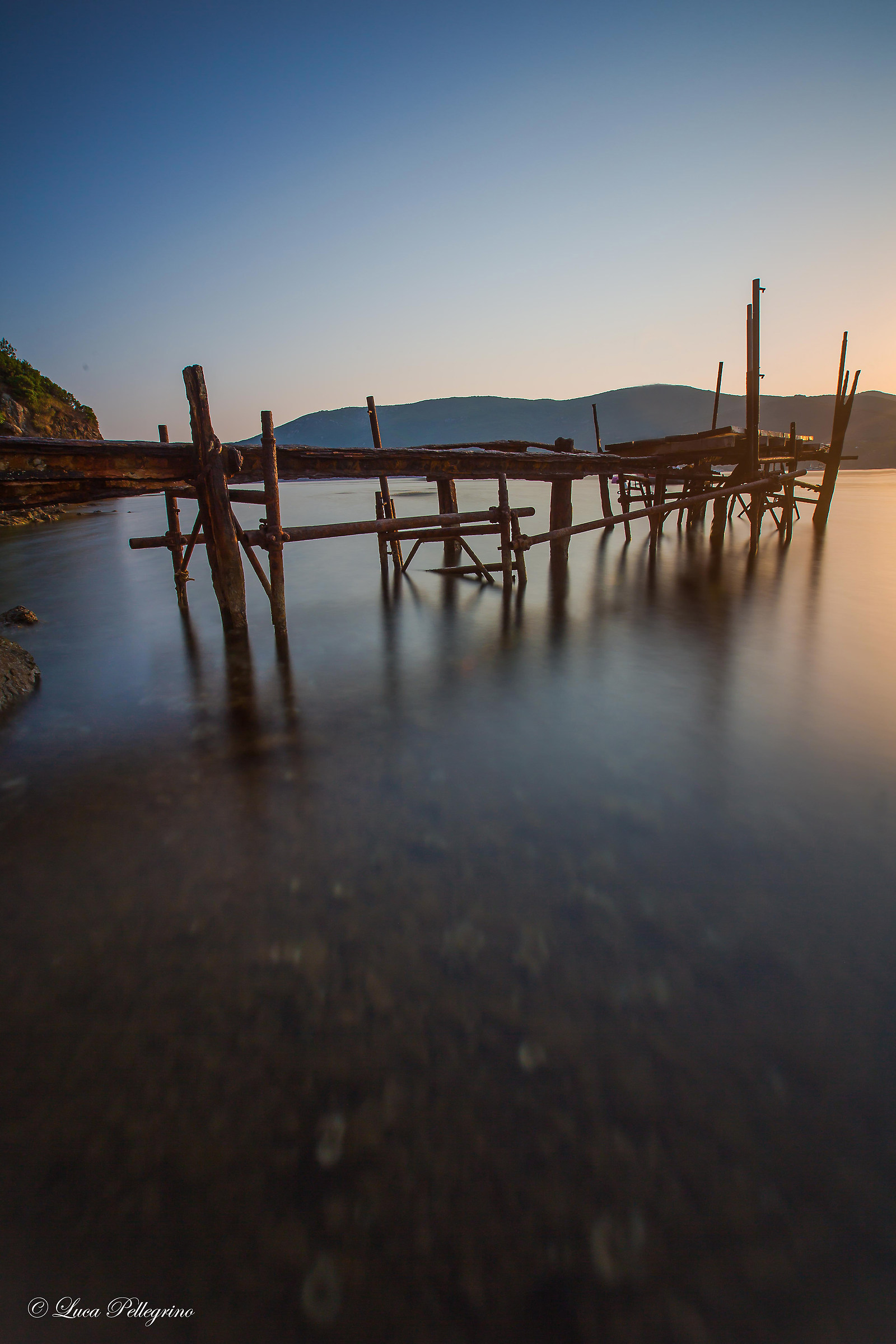 the old man in the water