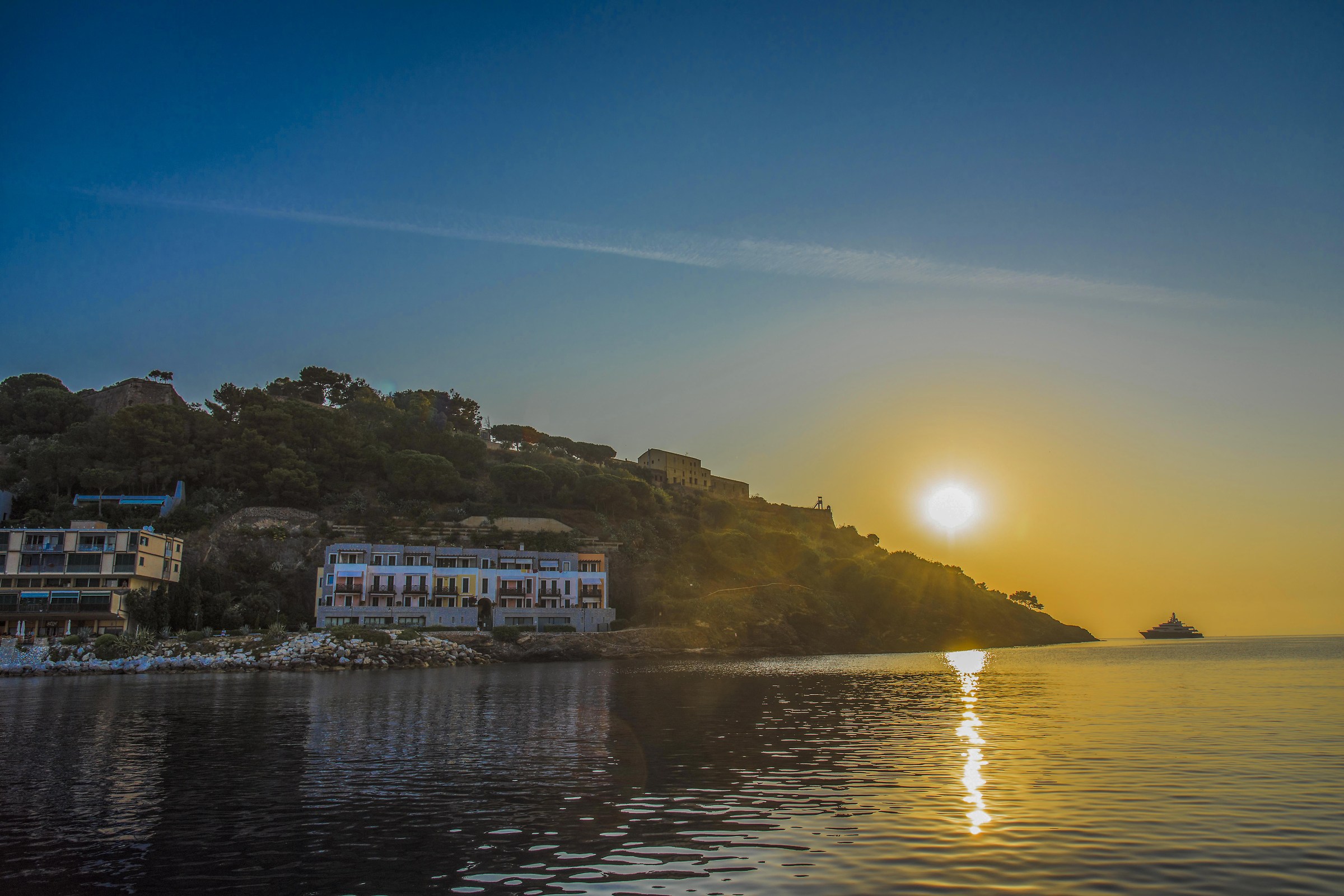 Alba all isola d'Elba