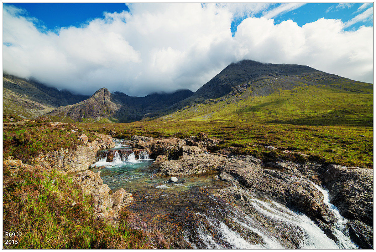 River Brittle and Cuilin Hills