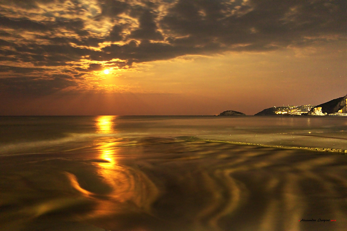 Luna con posa lunaga