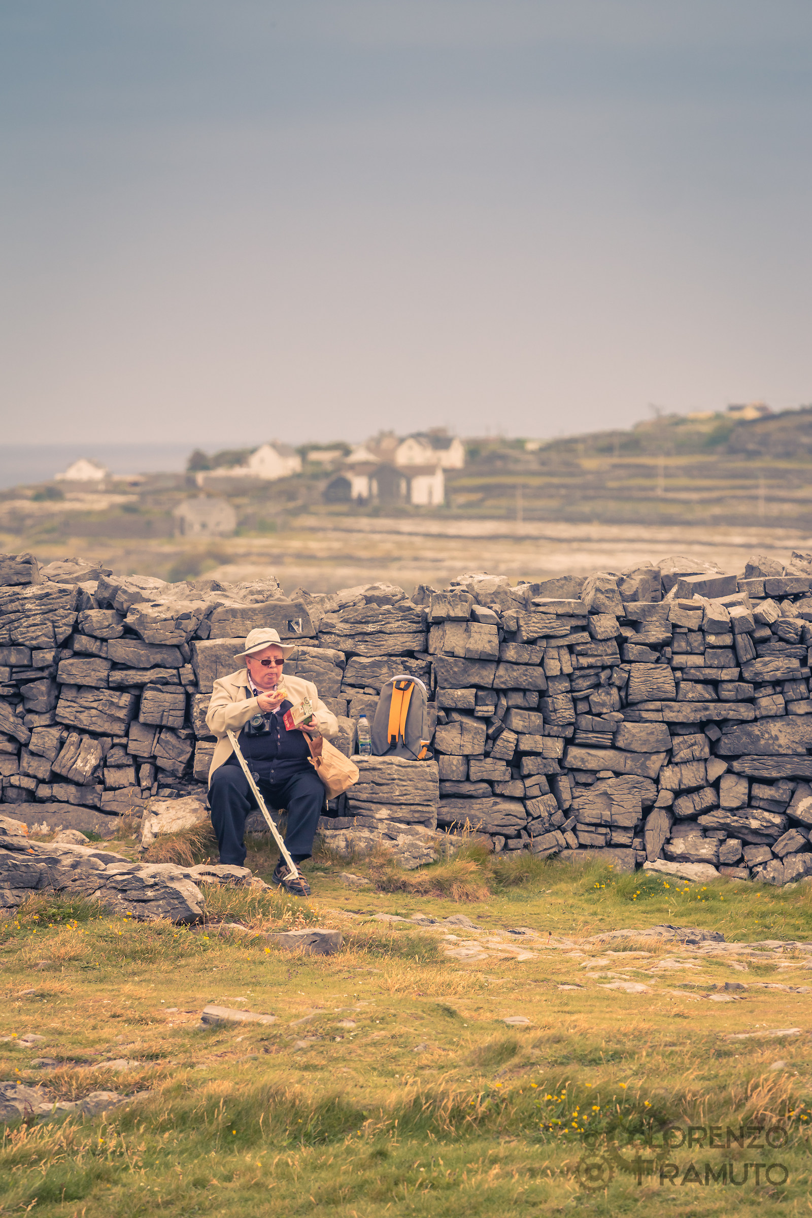 Tourists Aran islands