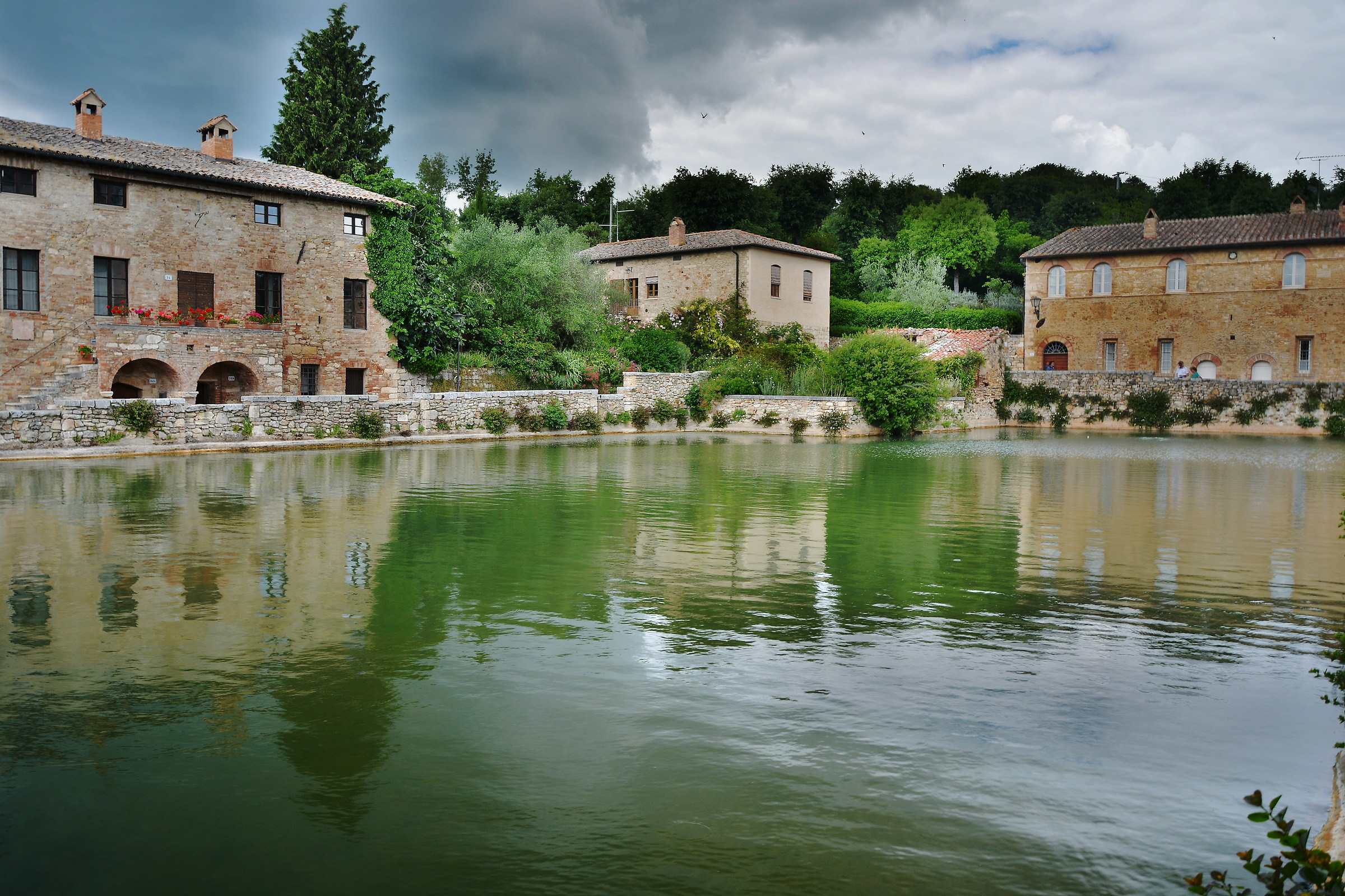 Riflessi a Bagno Vignoni