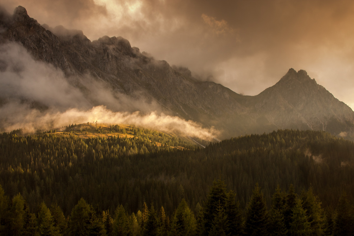 Dopo la pioggia sui monti di Sappada