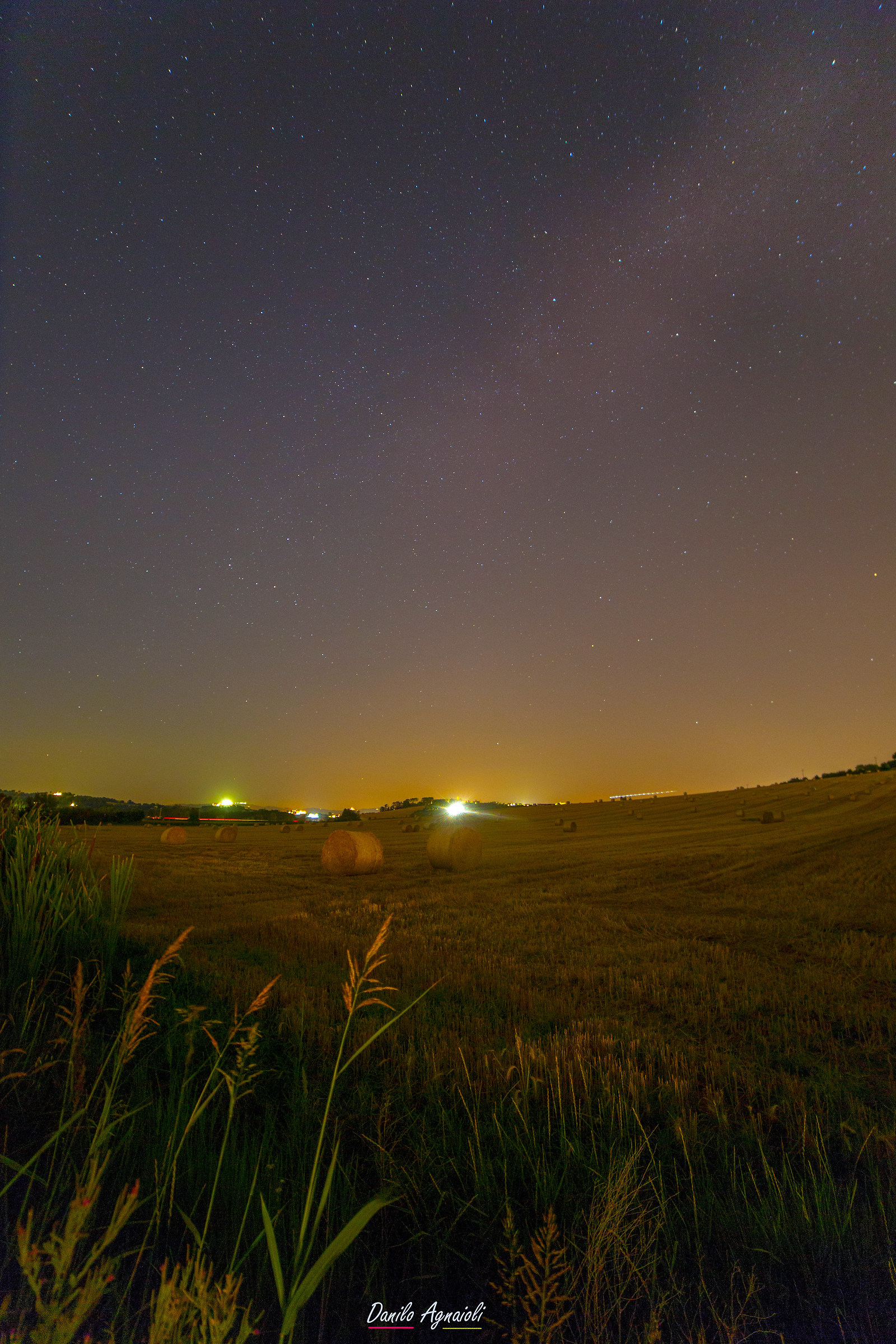 My first Milky Way , Very light. Non ho voluto esagerar