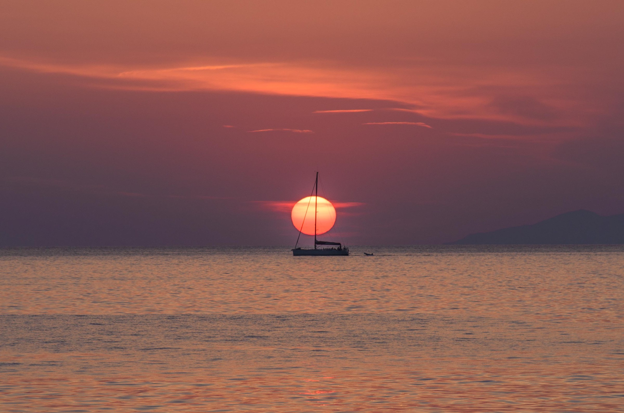 Tramonto all isola d'Elba