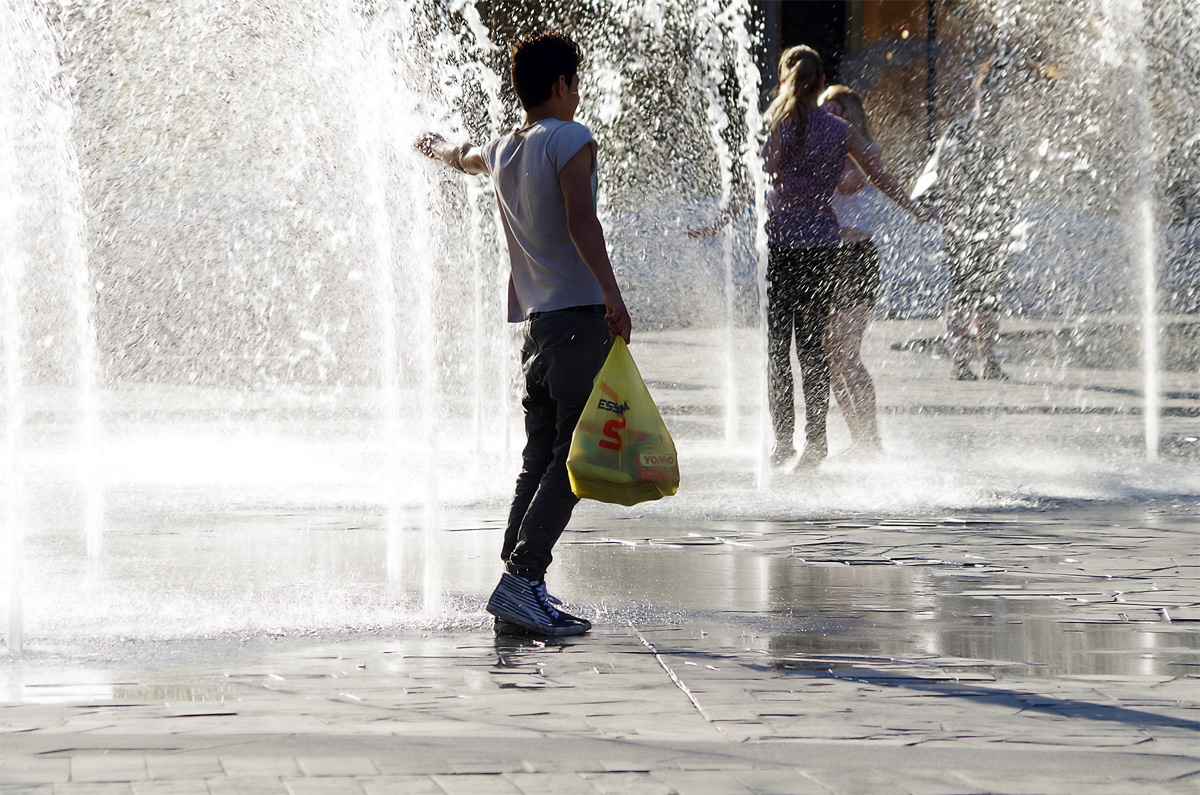 Alla ricerca di un po' di refrigerio