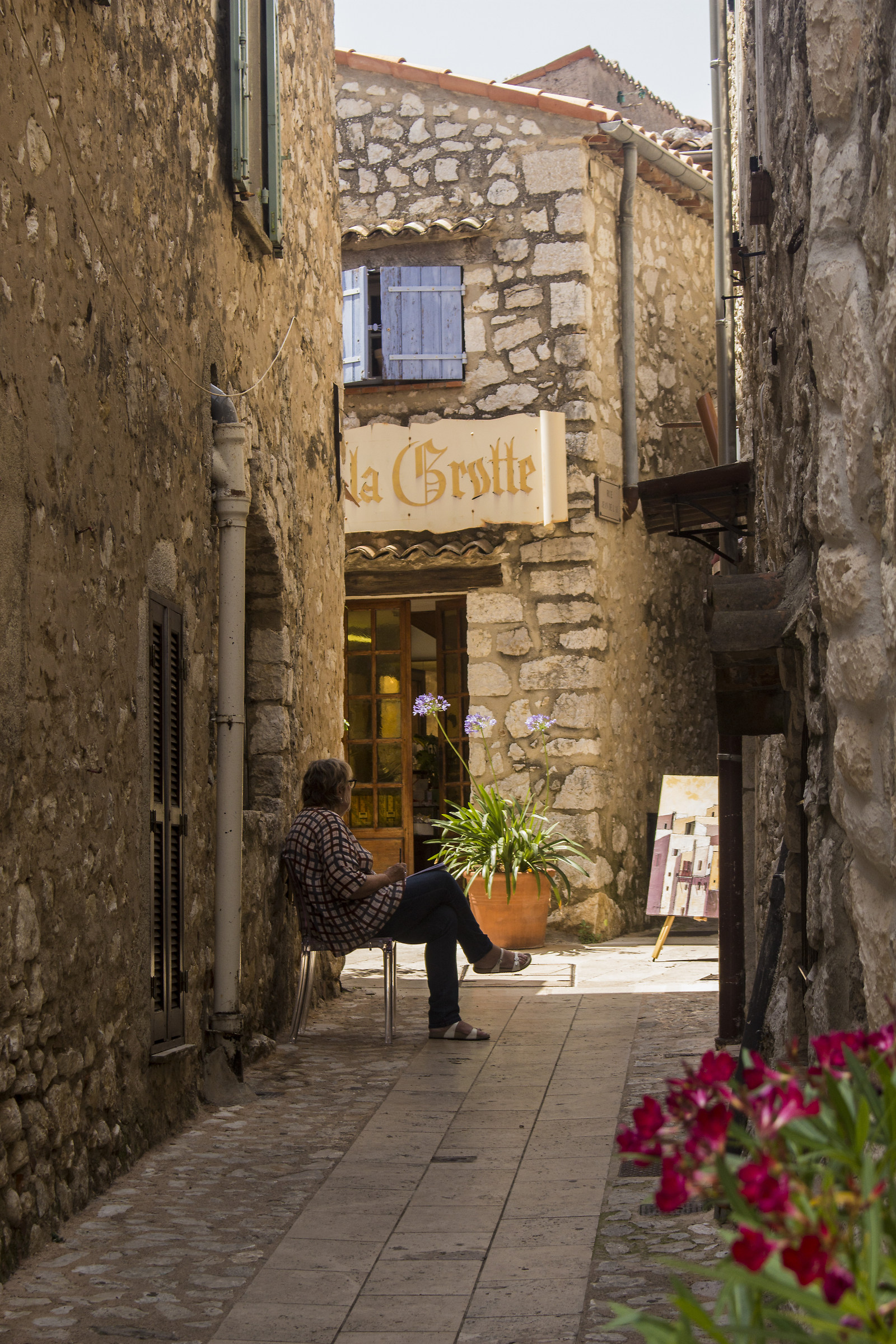 La tranquillità del borgo