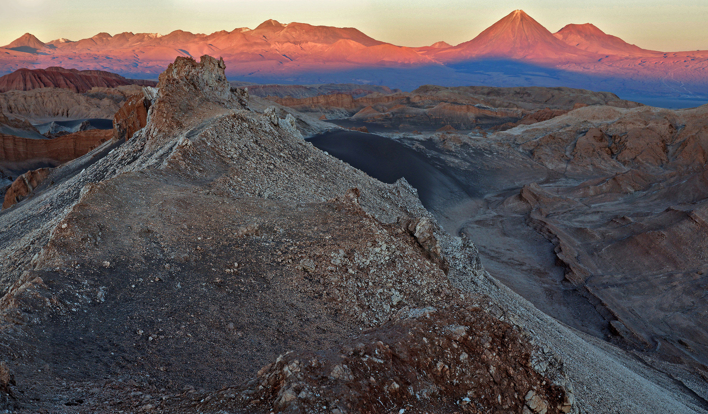 Sunset on the Valley of the Moon