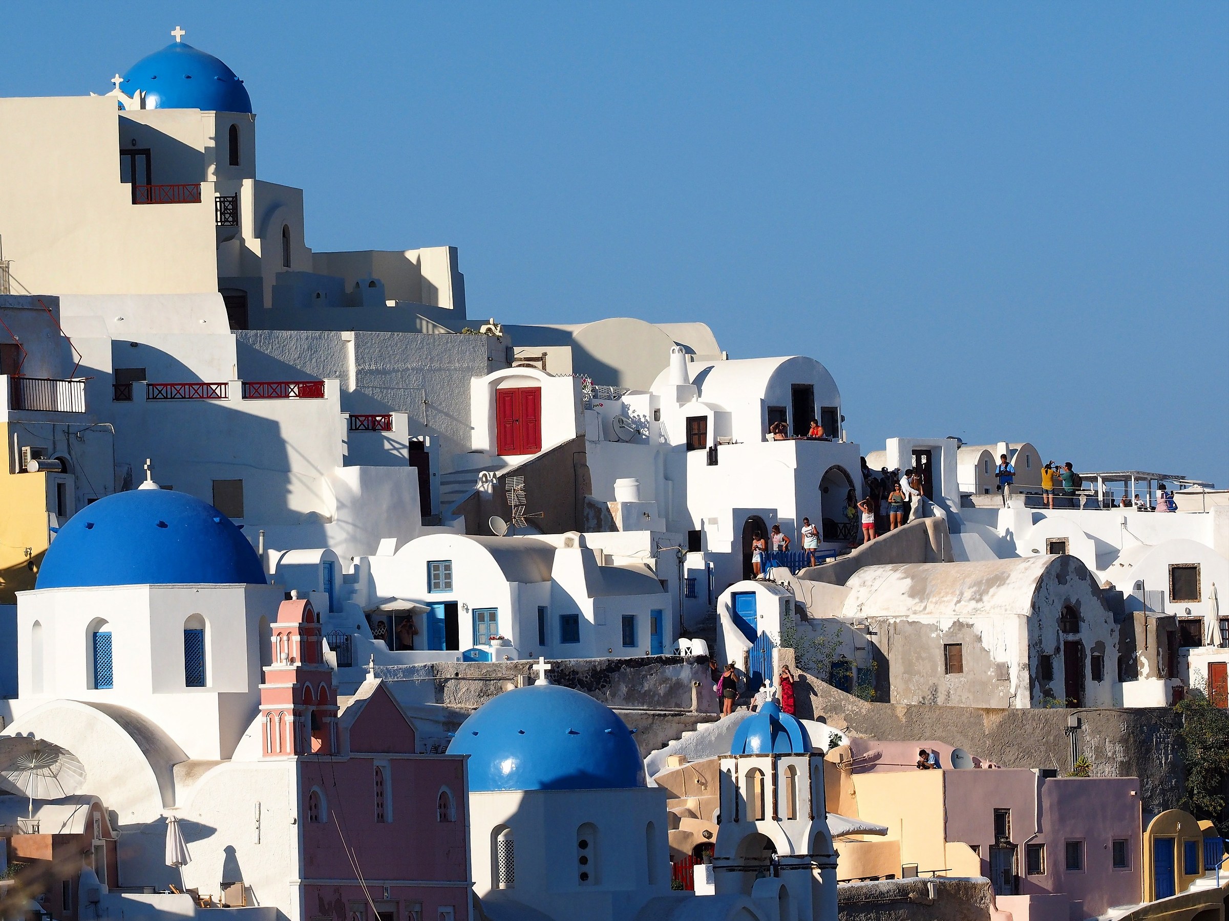 Le cupole di Santorini