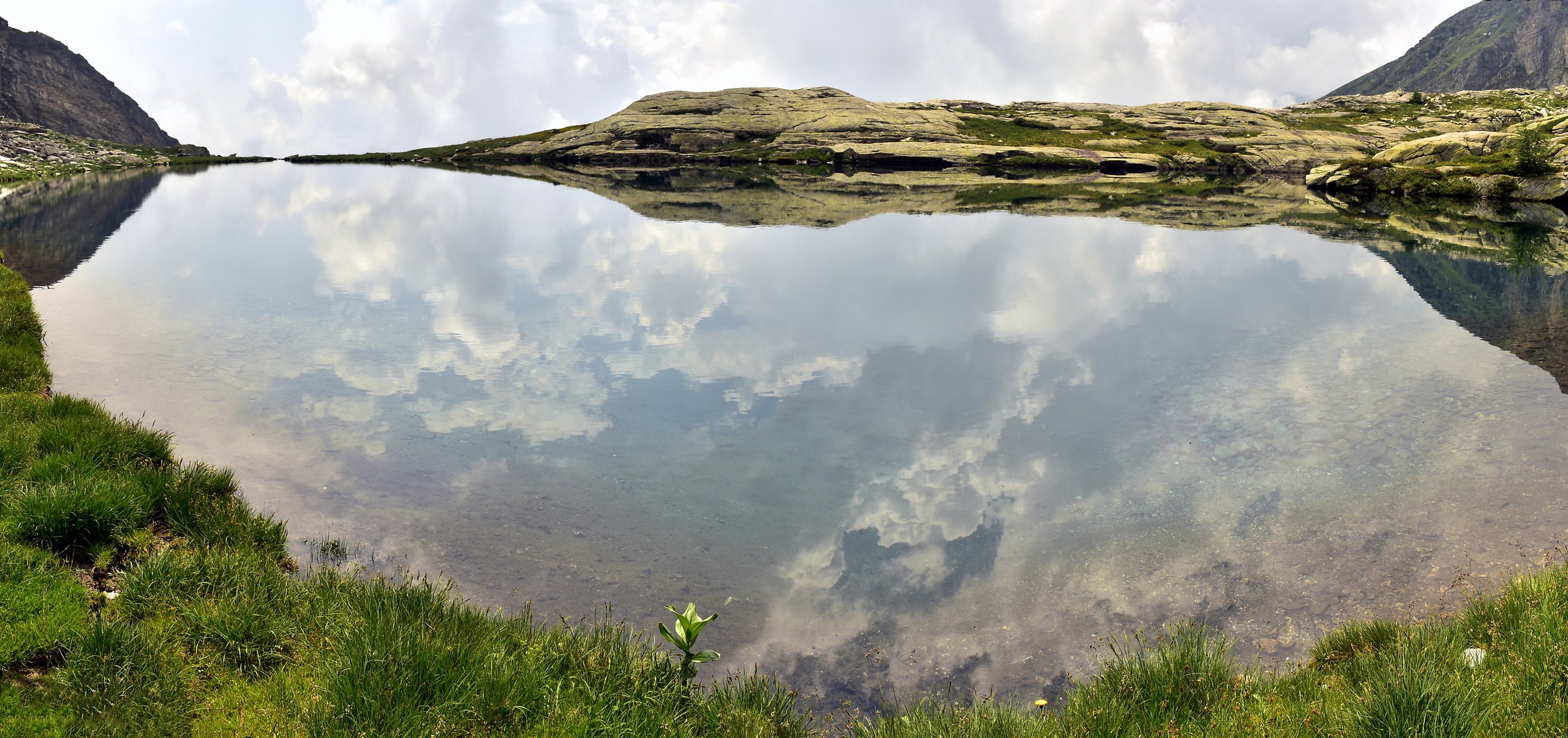 lago paione di mezzo - alta val bognanco - panorama