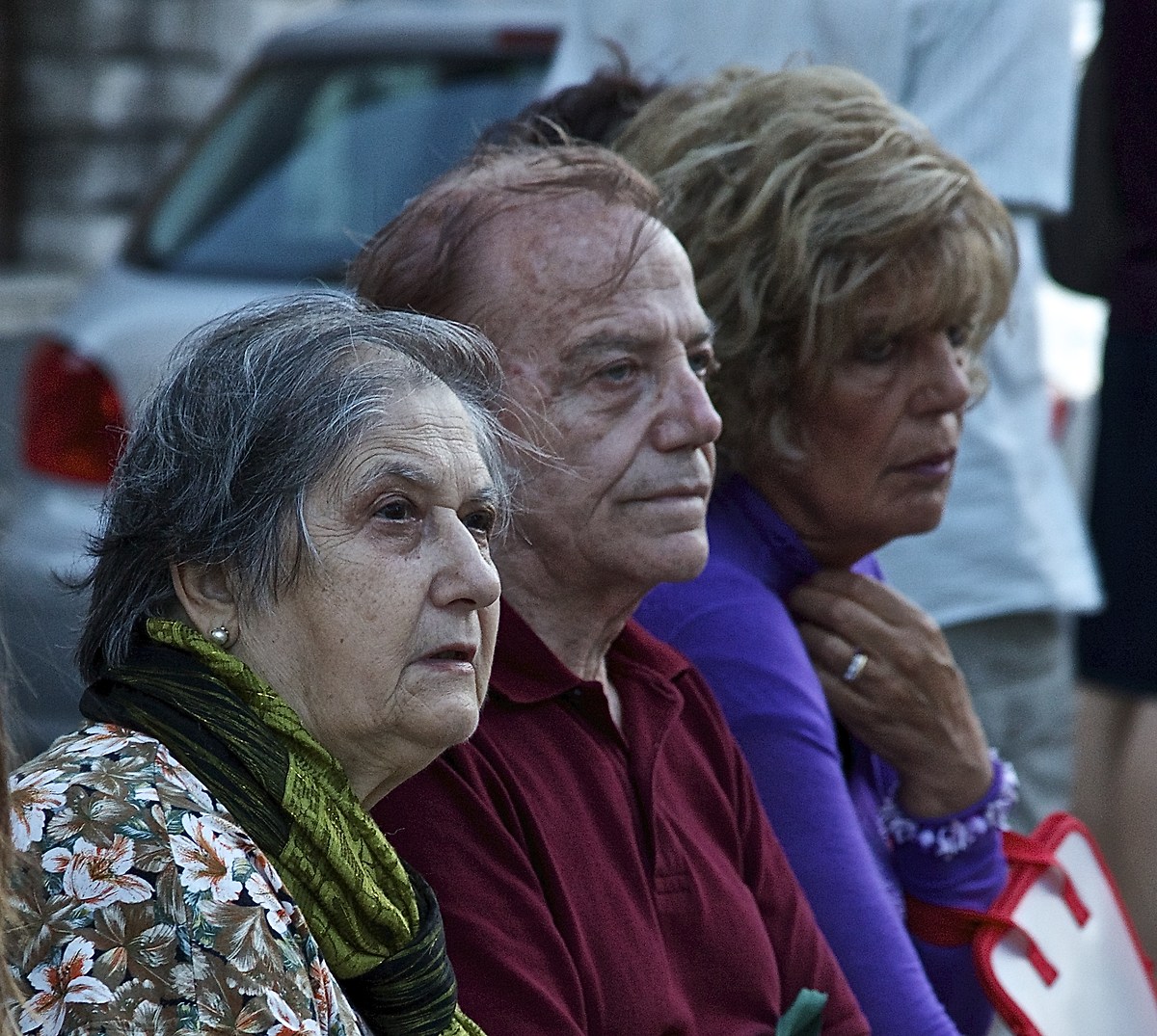 Weary pilgrims in St. Peter