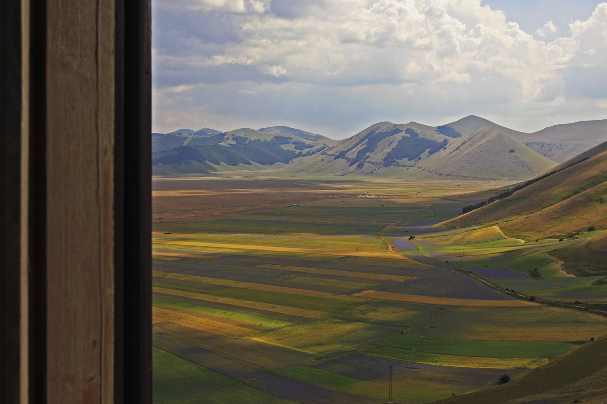 Castelluccio 2015 Piangrande dalla finestra