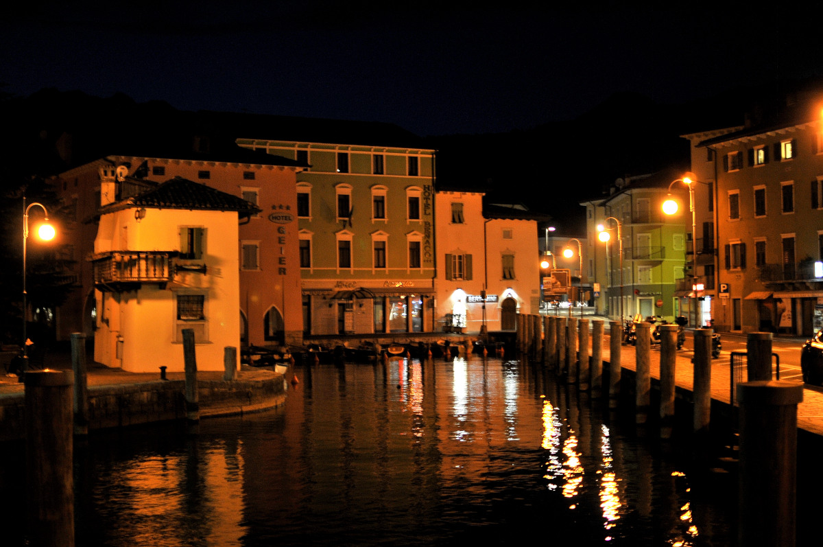 Torbole by night.