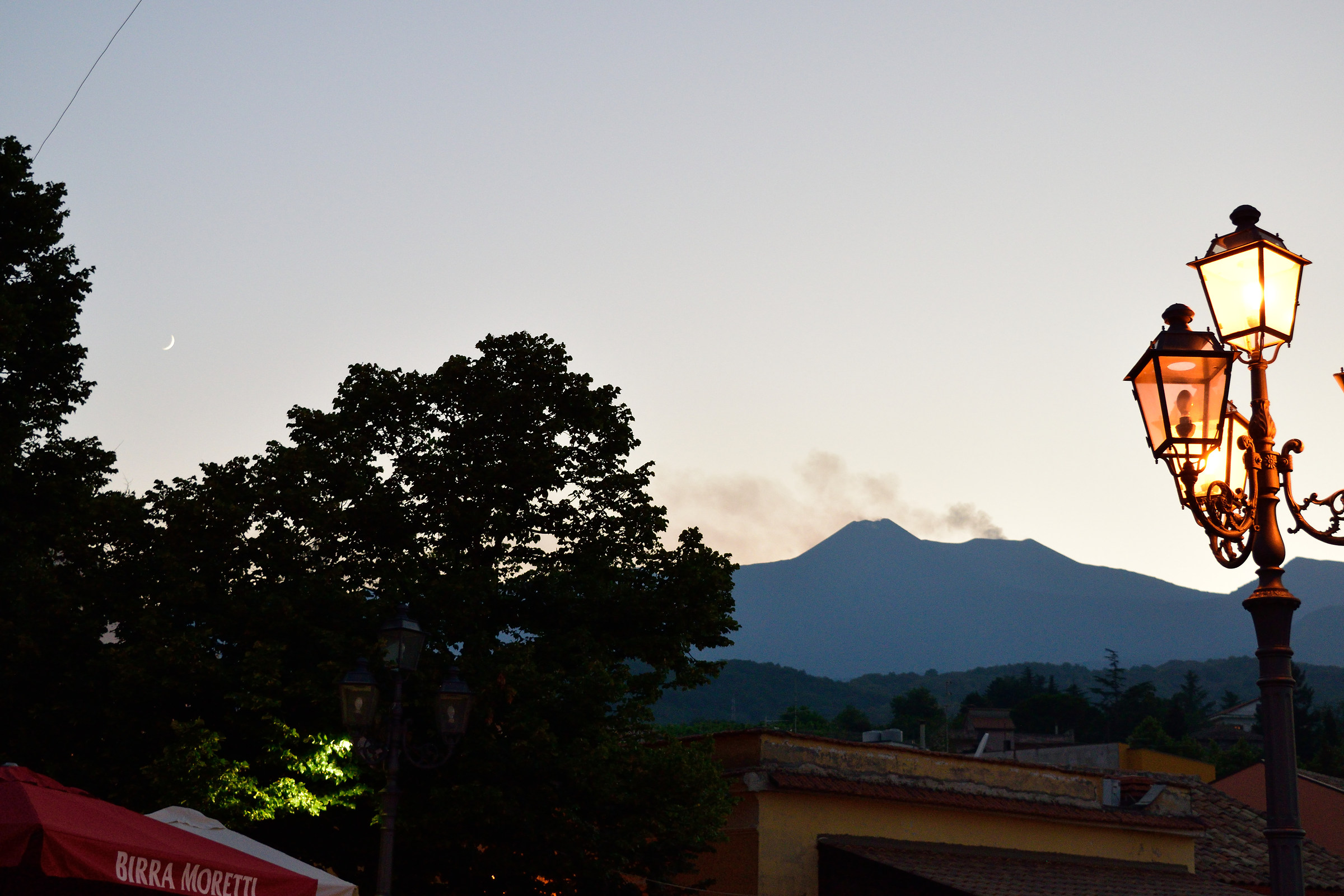 La "montagna" fumante