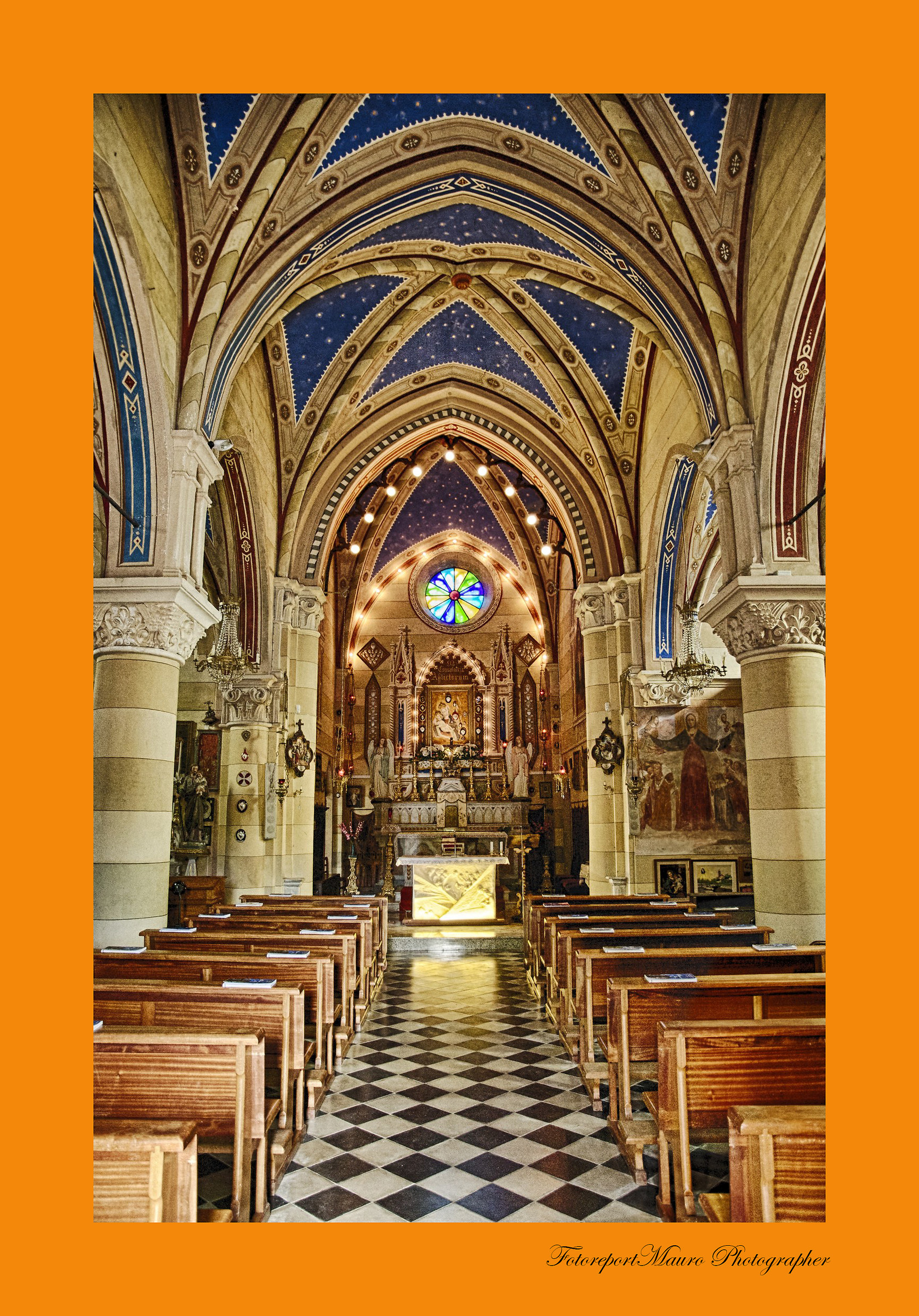 shot in HDR. Ciesa Montebruno Cavour (to)