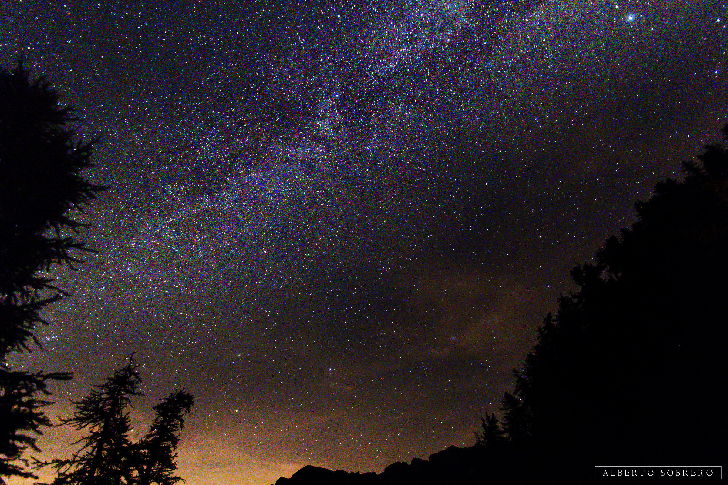 Via Lattea dal Lago Nero (Valle Stura) - 1