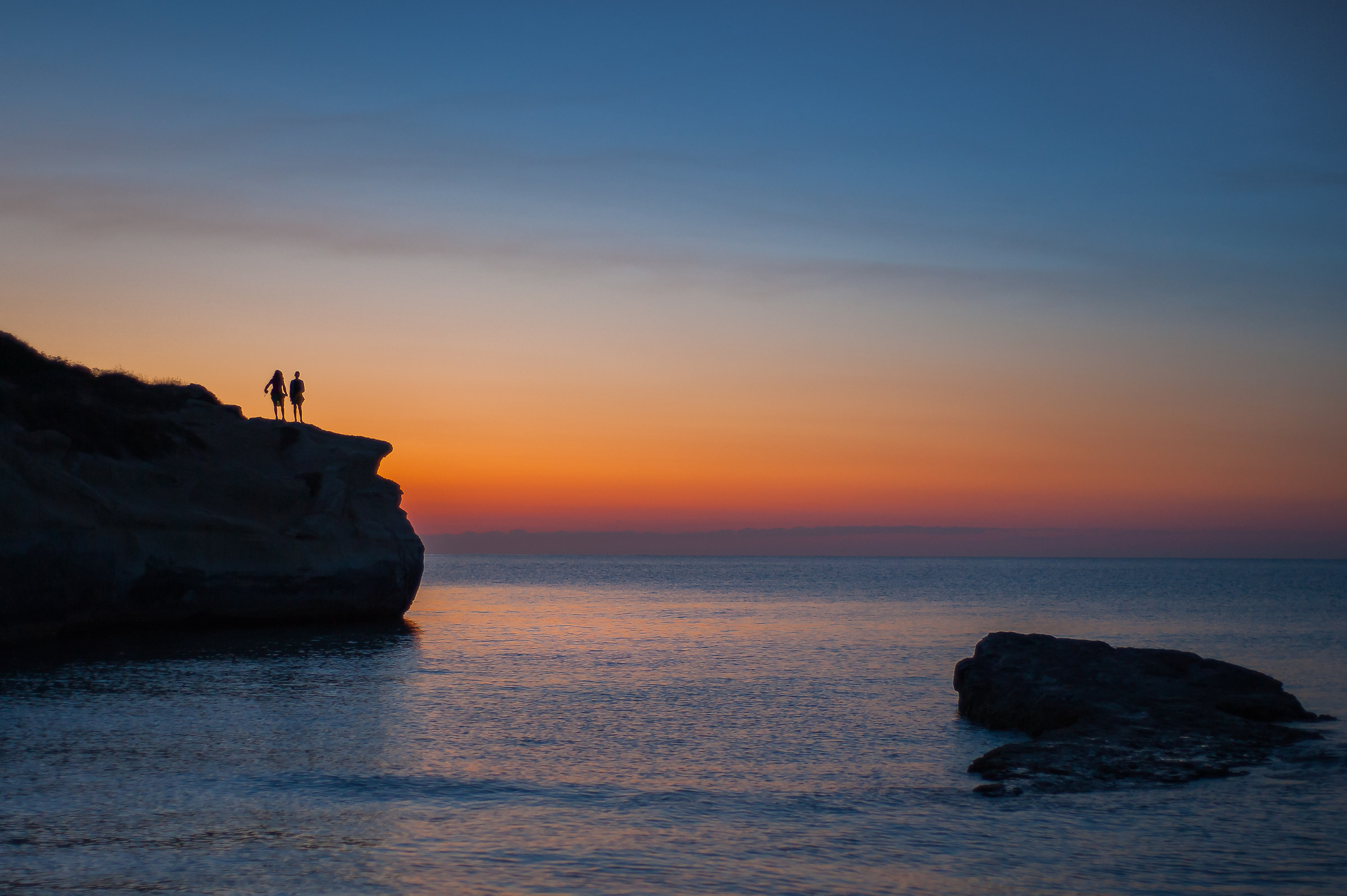 Alba in Lido di Noto