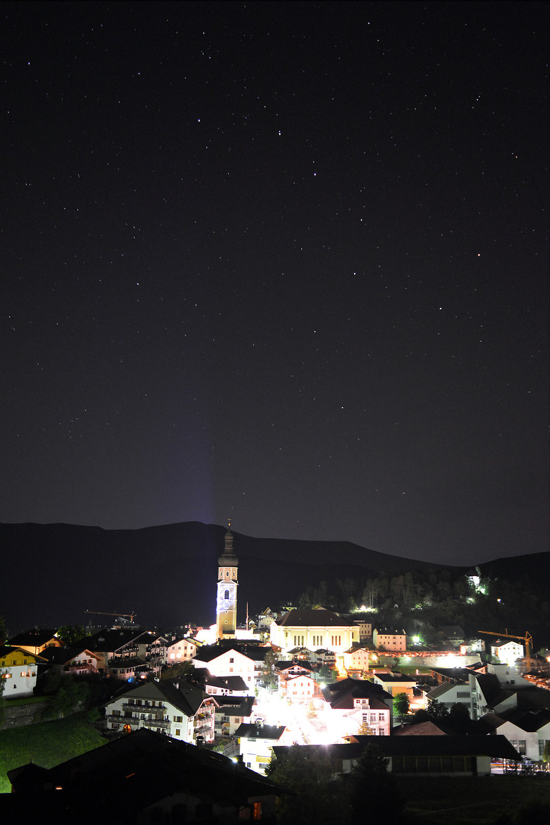 Castelrotto by night