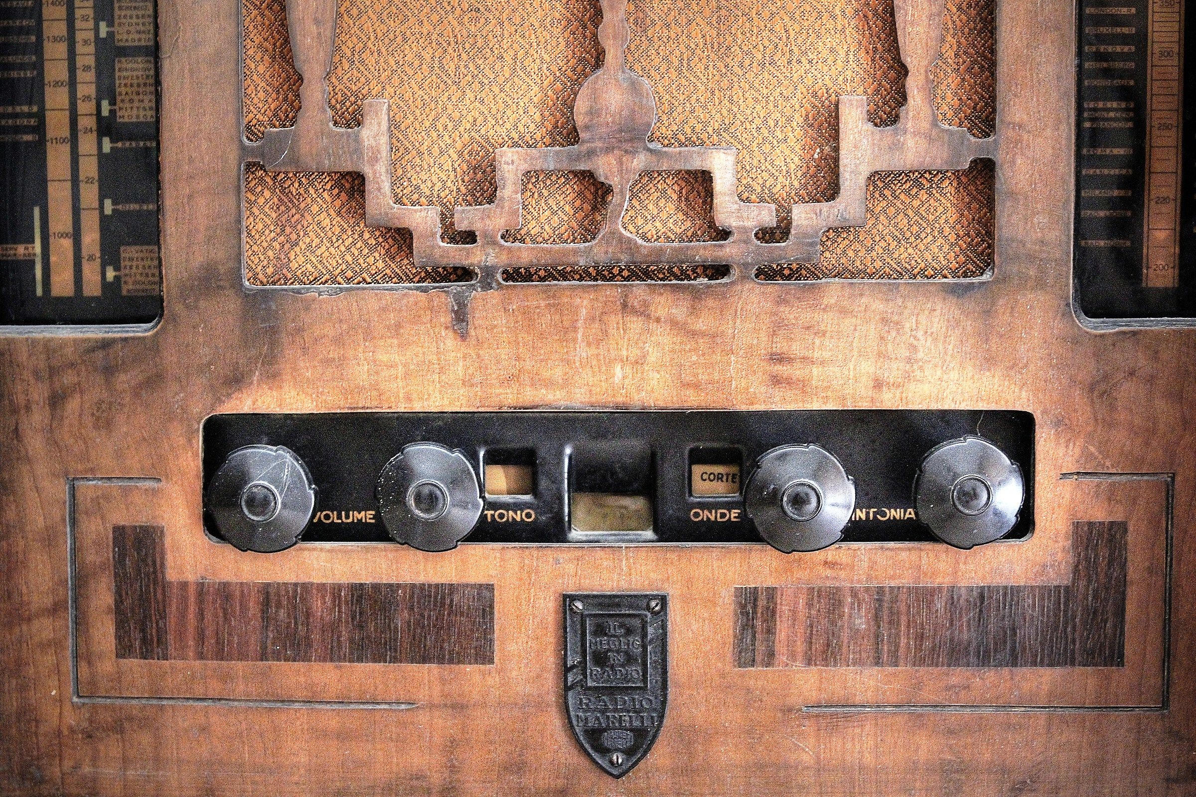 La radio antica.