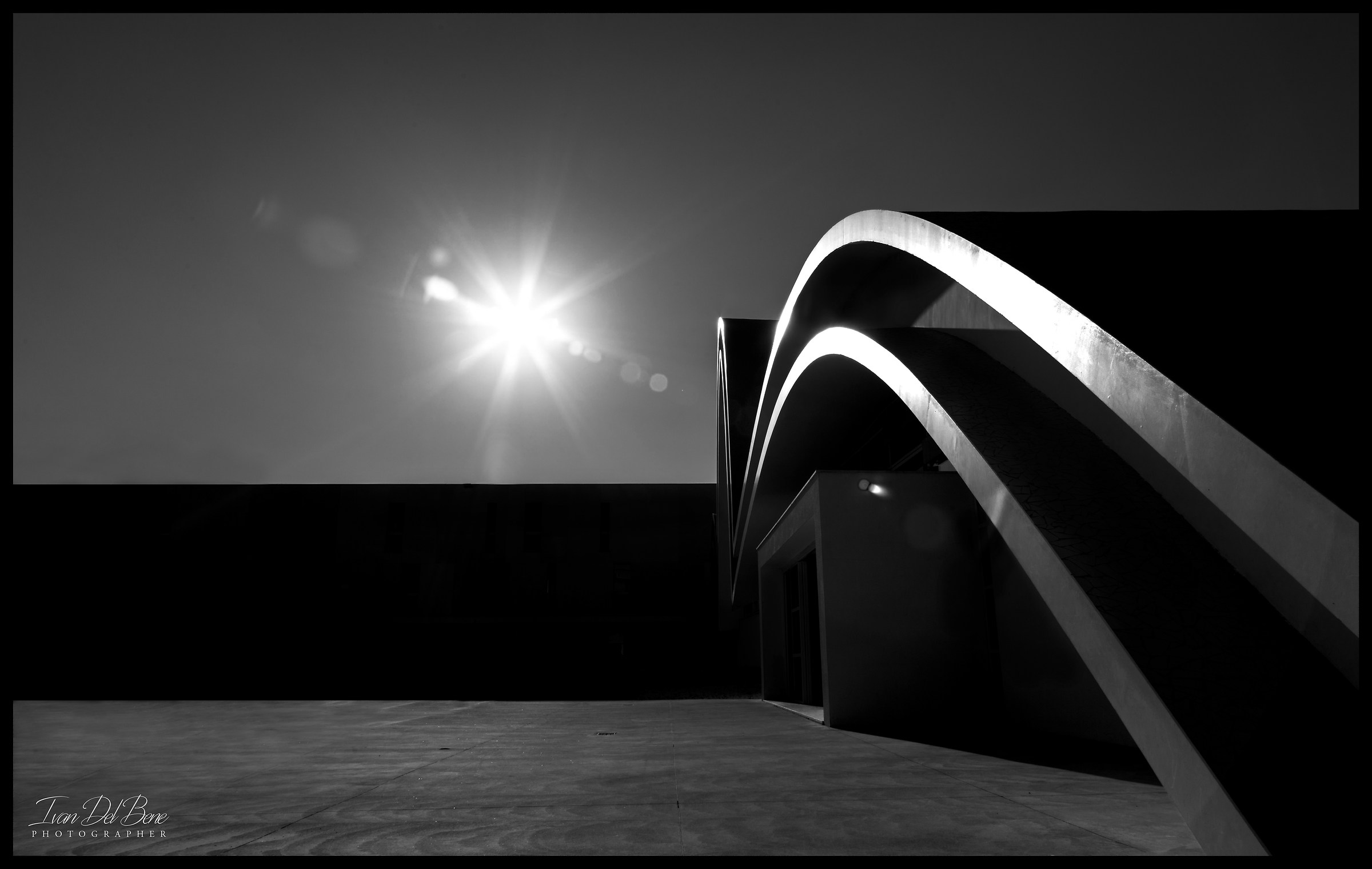 futurist church B & W