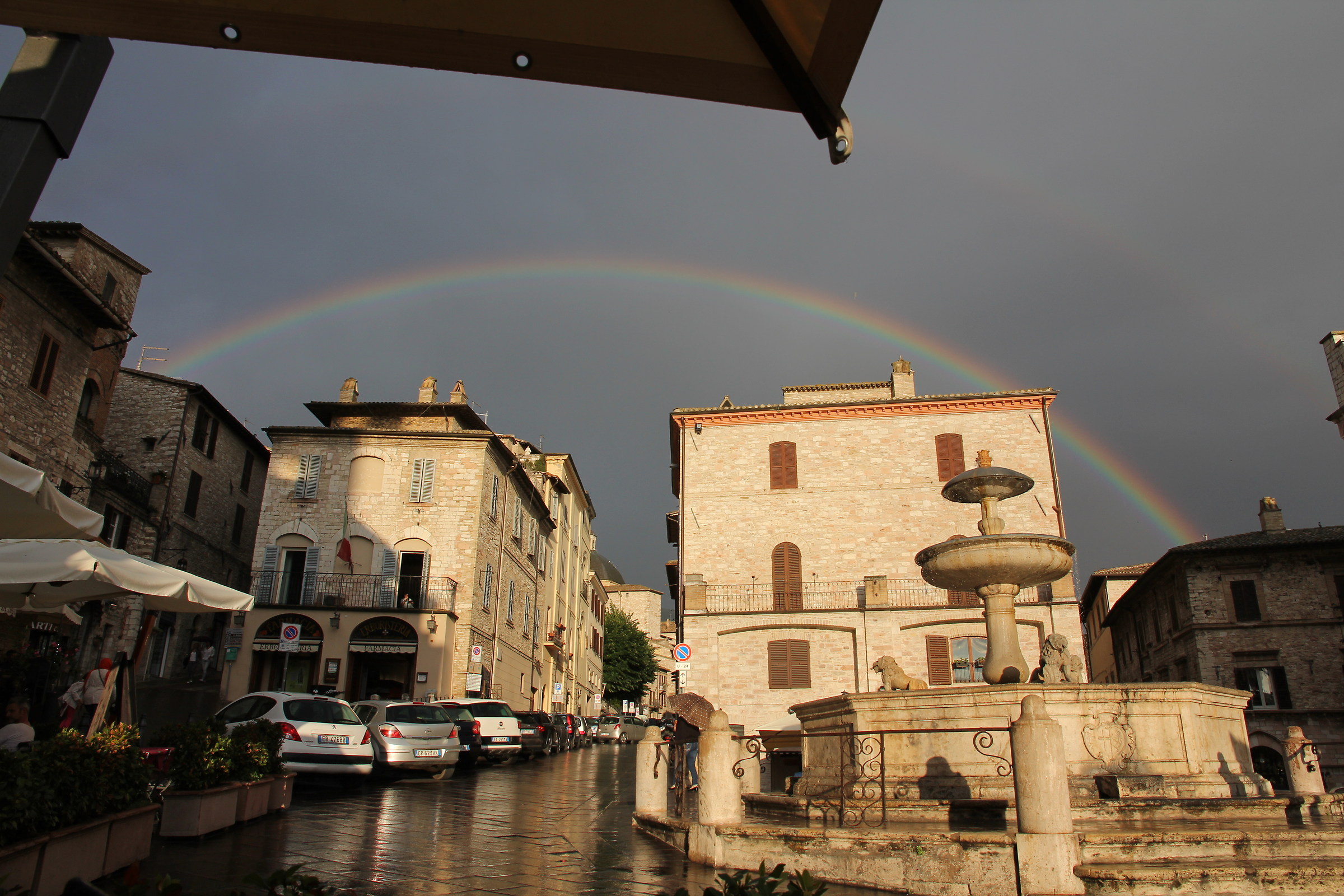 Arcobaleno ad Assisi