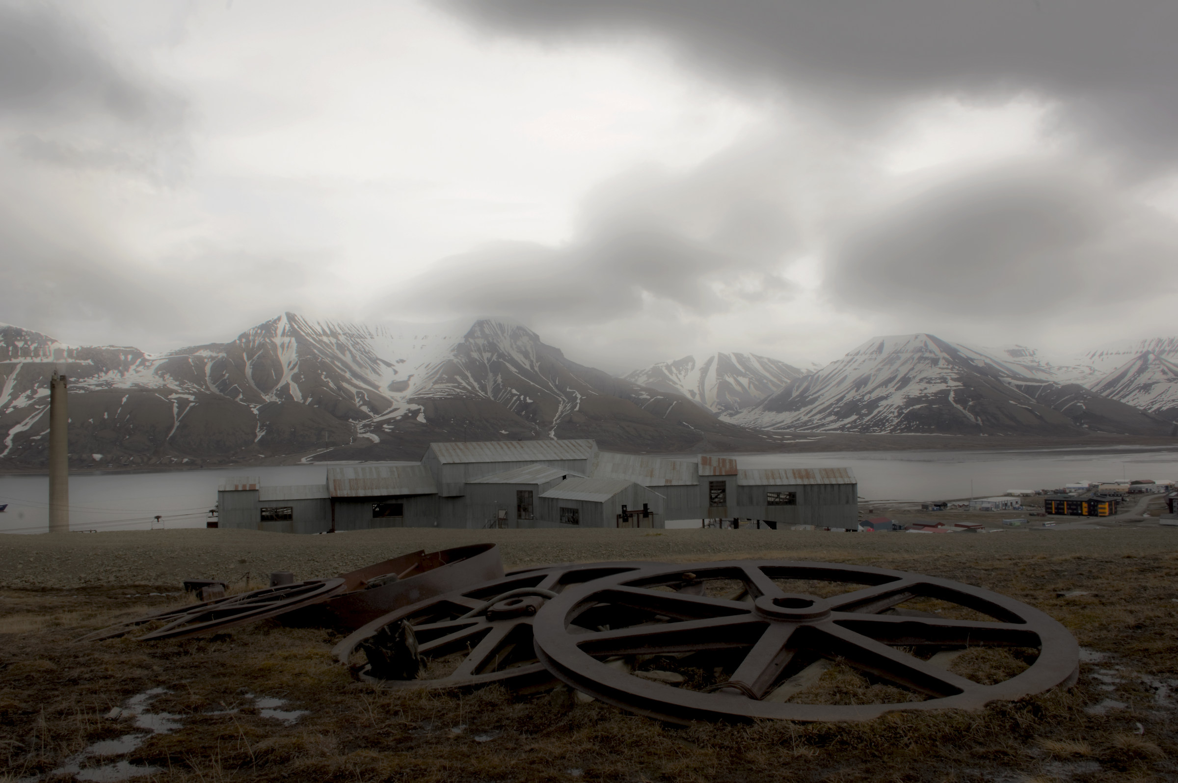 Svalbard - Longyearbyen - open-air museum