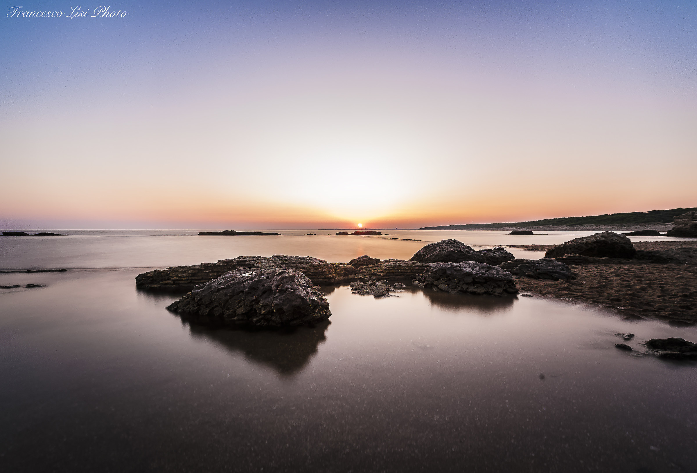 Un piccolo tramonto colorato