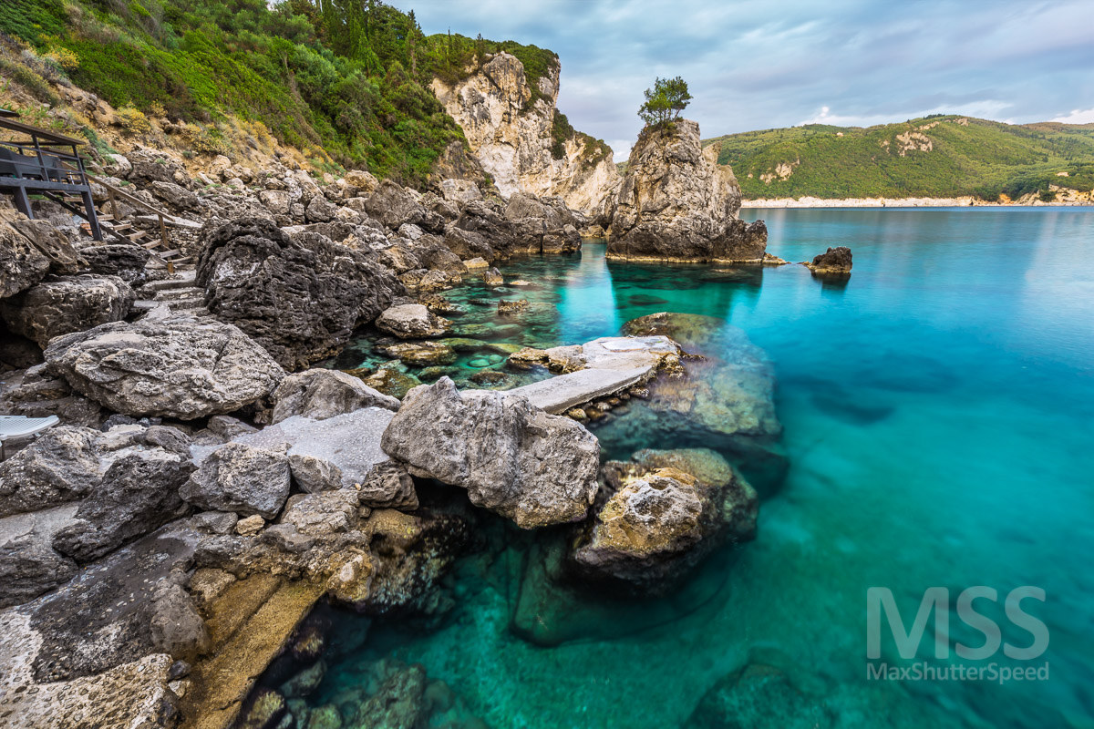 La Grotta beach - Paleokastritsa