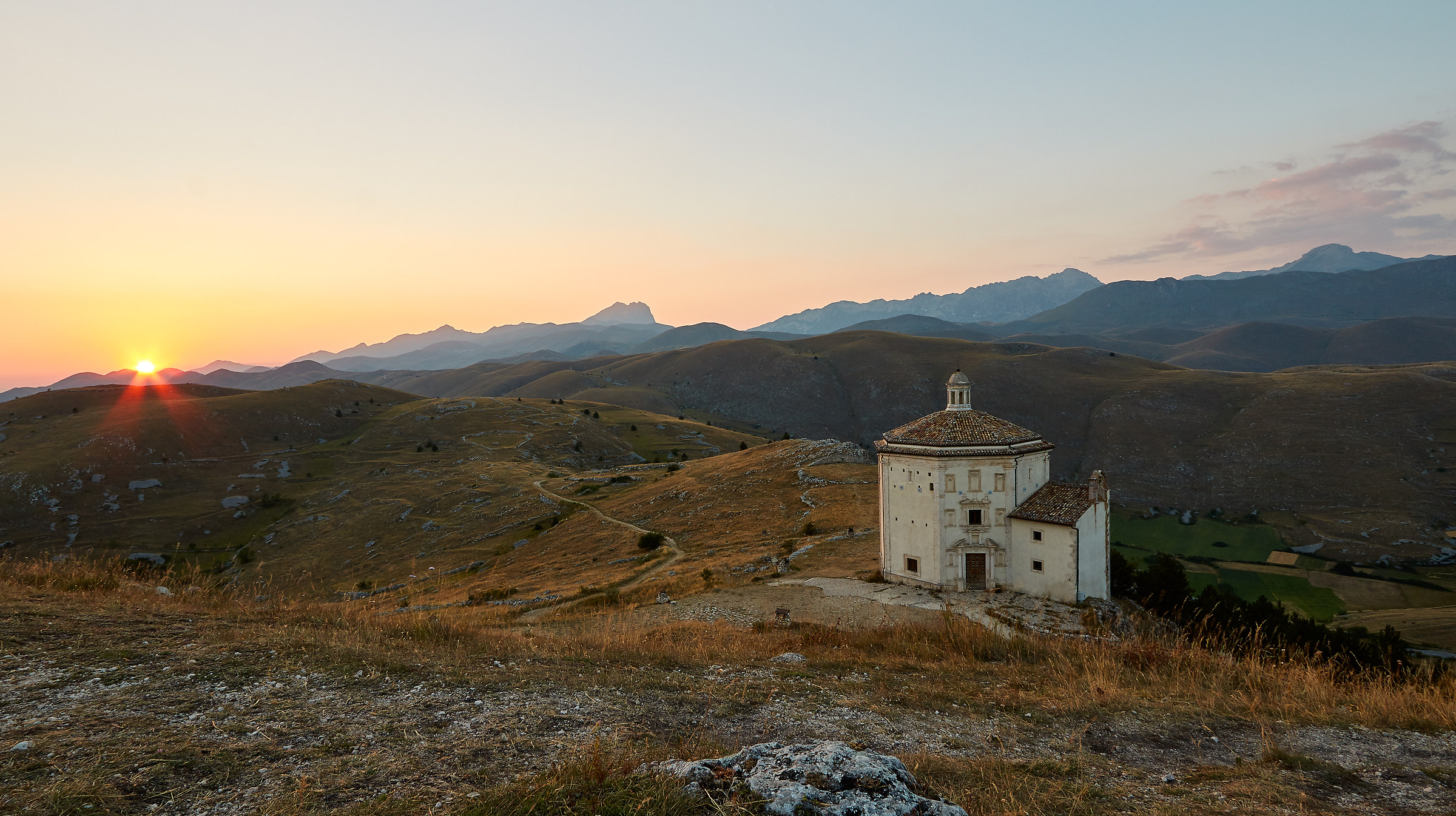 Tramonto a Rocca Calascio