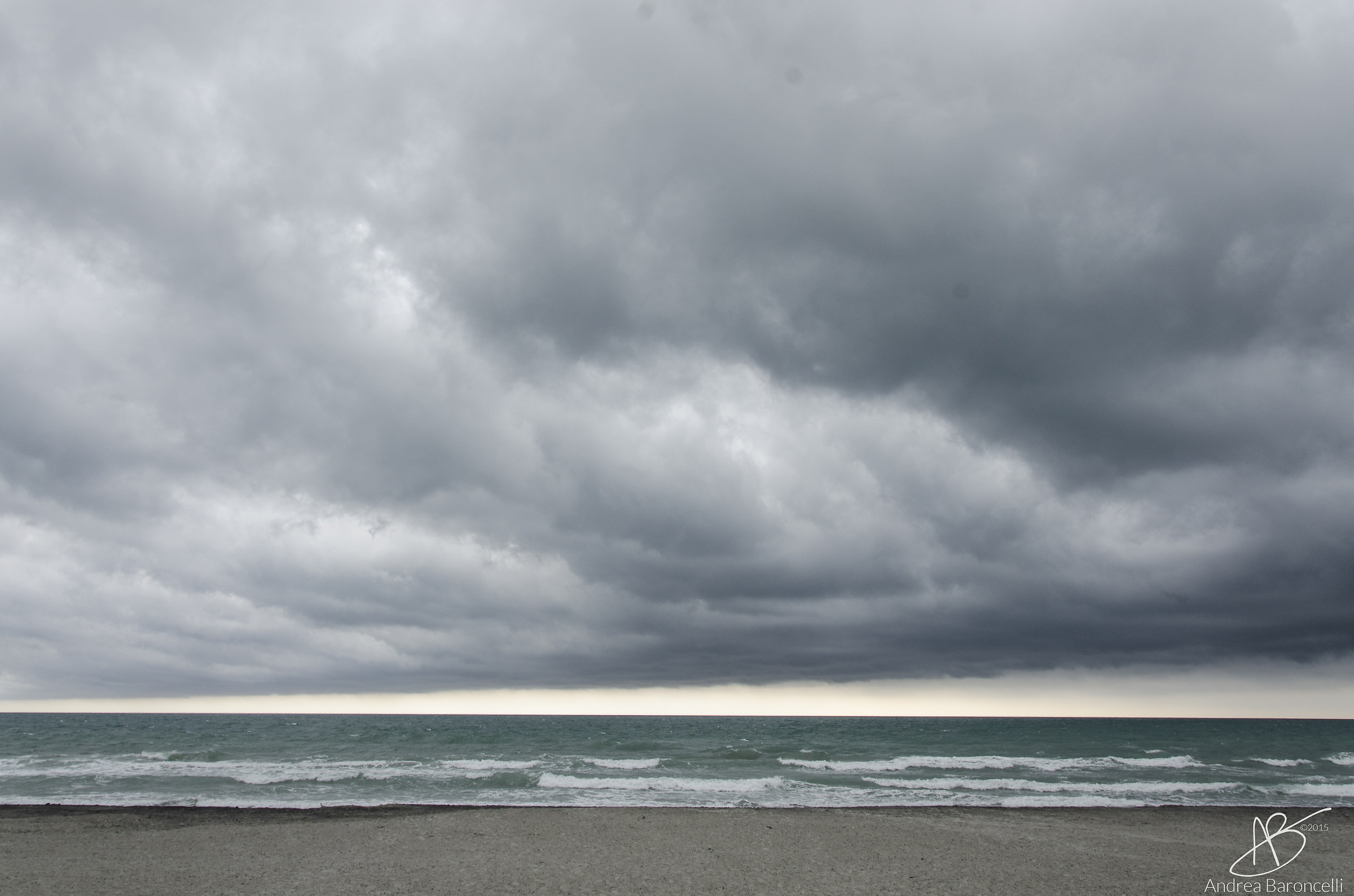 Nubi a Topsail Beach, Carolina del Nord