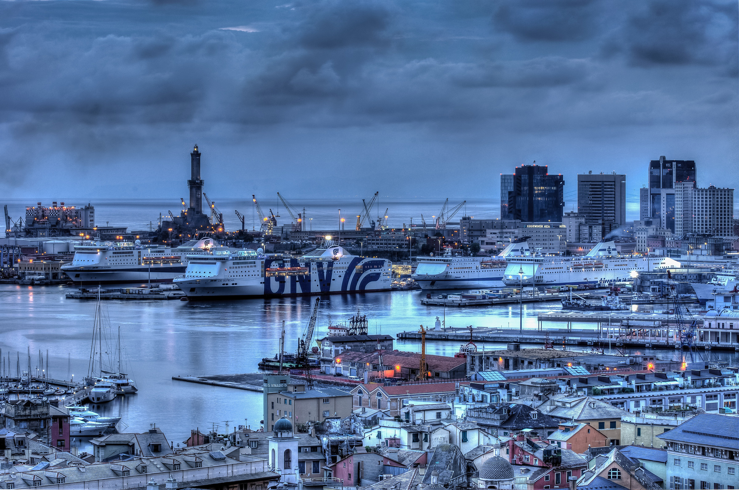 Il porto piu' importante del Mediterraneo